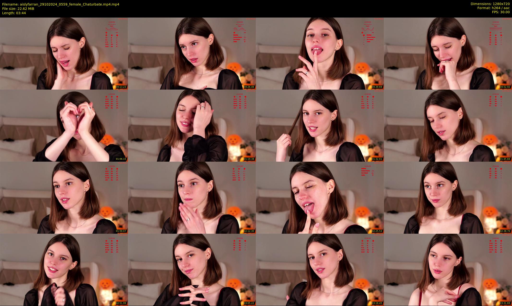 aislyfarran — 4 minute Chaturbate female cam show recording, 720p, Oct 29, 2024