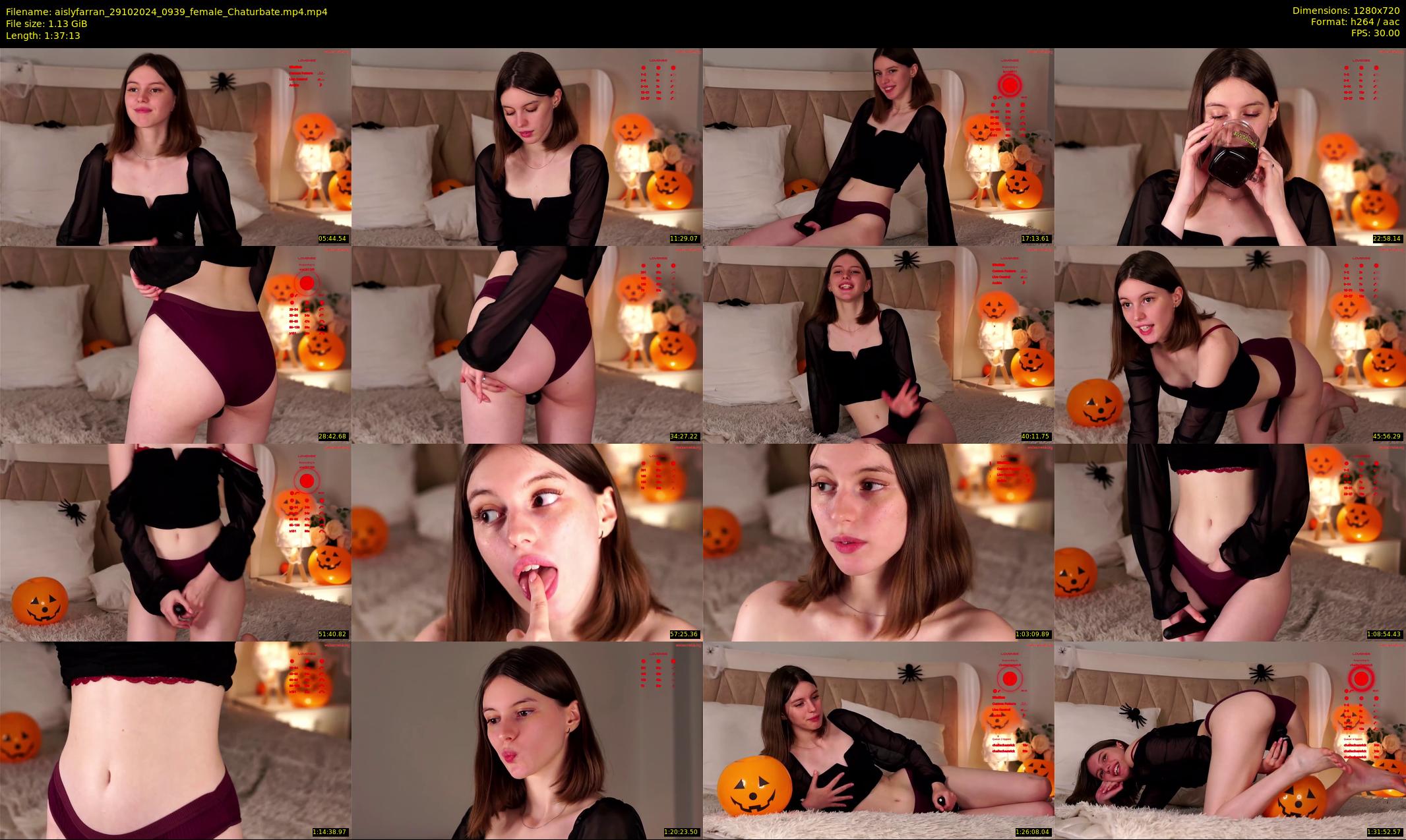 aislyfarran — 98 minute Chaturbate female cam show recording, 720p, Oct 29, 2024