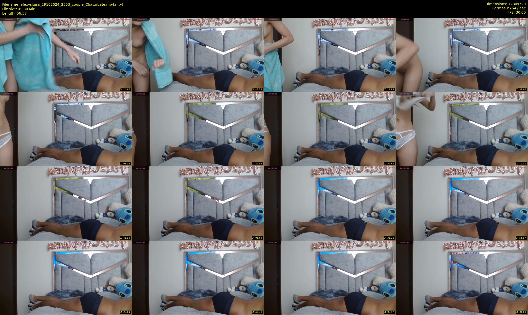 alexvsluisa — 7 minute Chaturbate couple cam show recording, 720p, Oct 29, 2024