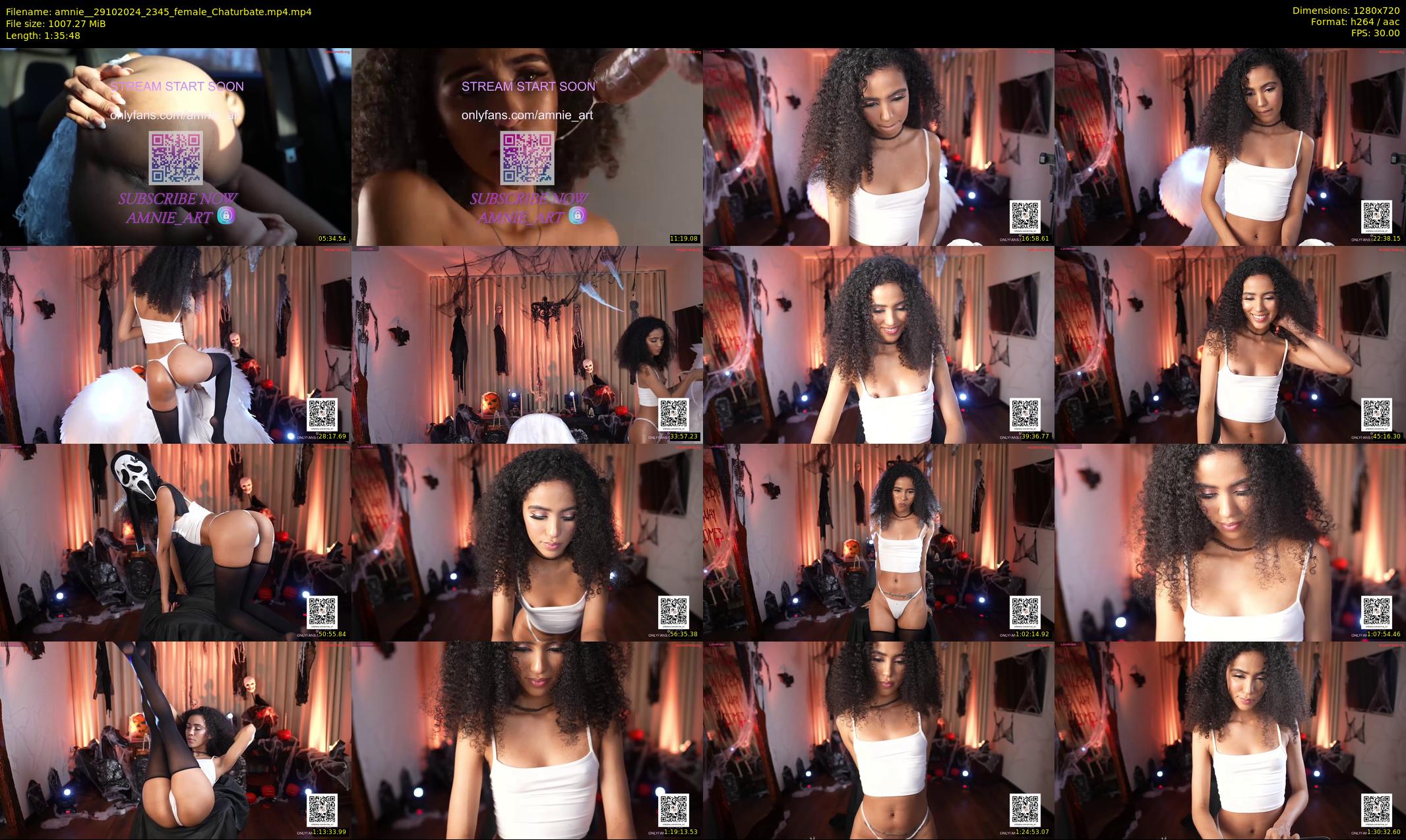 amnie_ — 96 minute Chaturbate female cam show recording, 720p, Oct 29, 2024