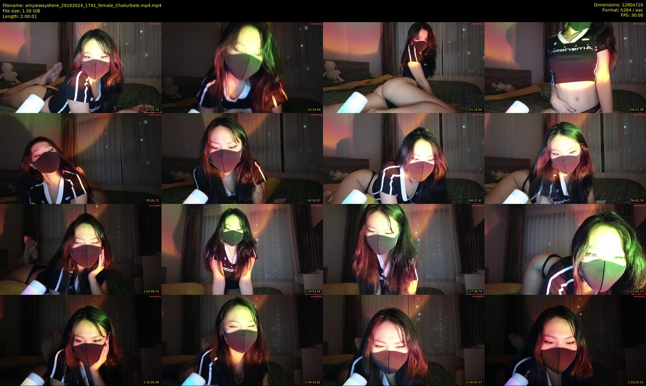 amyalwayshere — 121 minute Chaturbate female cam show recording, 720p, Oct 29, 2024