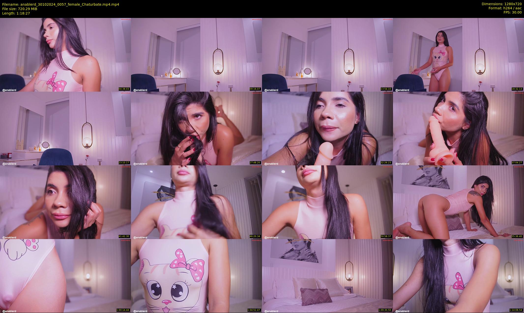 anablerd — 79 minute Chaturbate female cam show recording, 720p, Oct 30, 2024