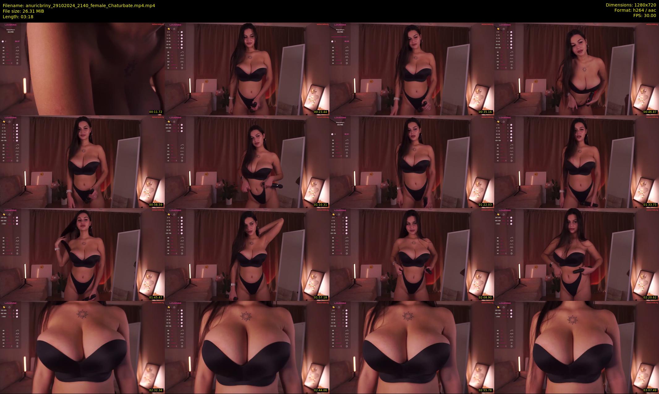 anuricbriny — 4 minute Chaturbate female cam show recording, 720p, Oct 29, 2024