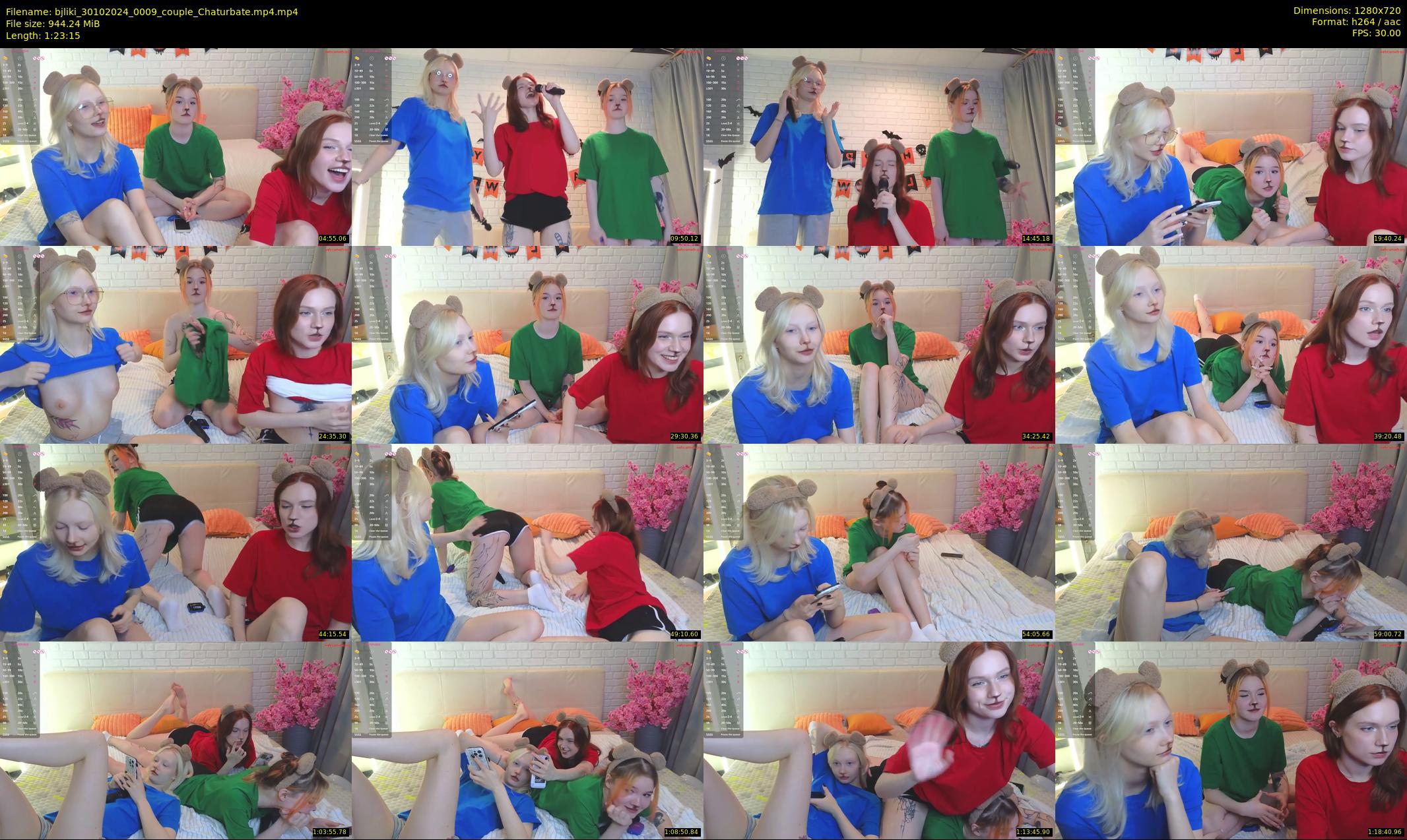 bjliki — 84 minute Chaturbate couple cam show recording, 720p, Oct 30, 2024