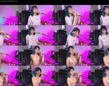 black_cryystal — 81 minute Chaturbate female cam show recording, 720p, Oct 29, 2024