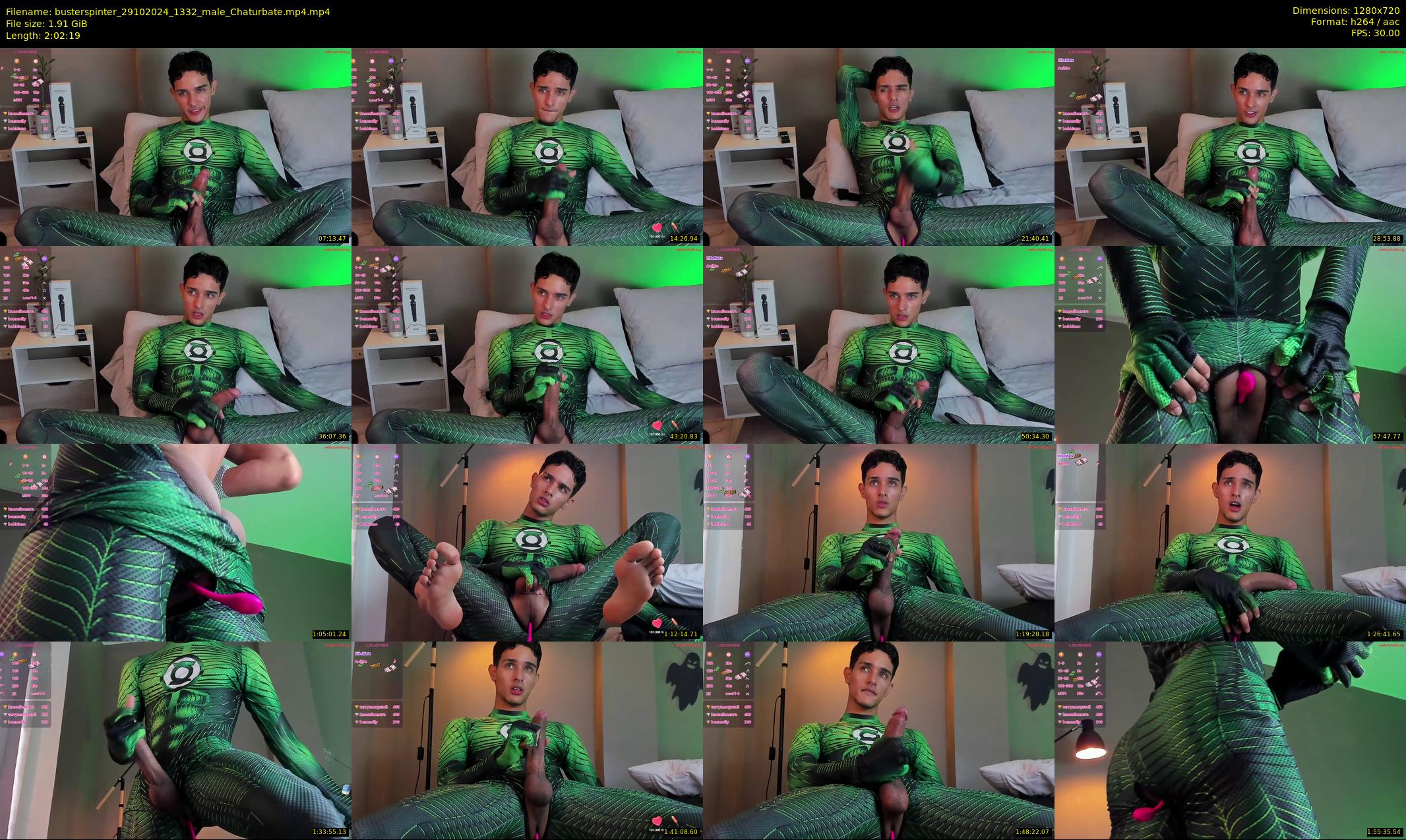 busterspinter — 123 minute Chaturbate male cam show recording, 720p, Oct 29, 2024