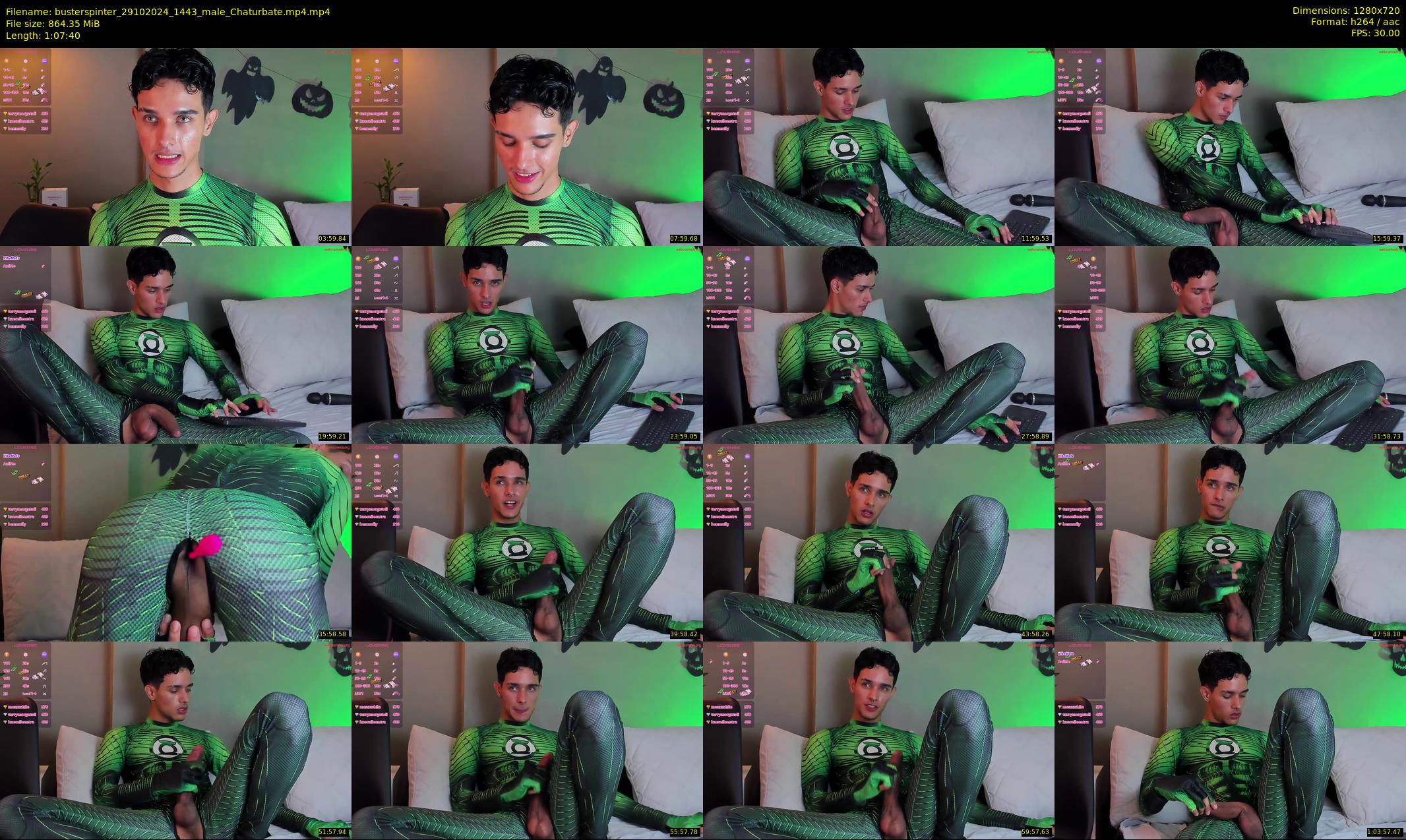 busterspinter — 68 minute Chaturbate male cam show recording, 720p, Oct 29, 2024