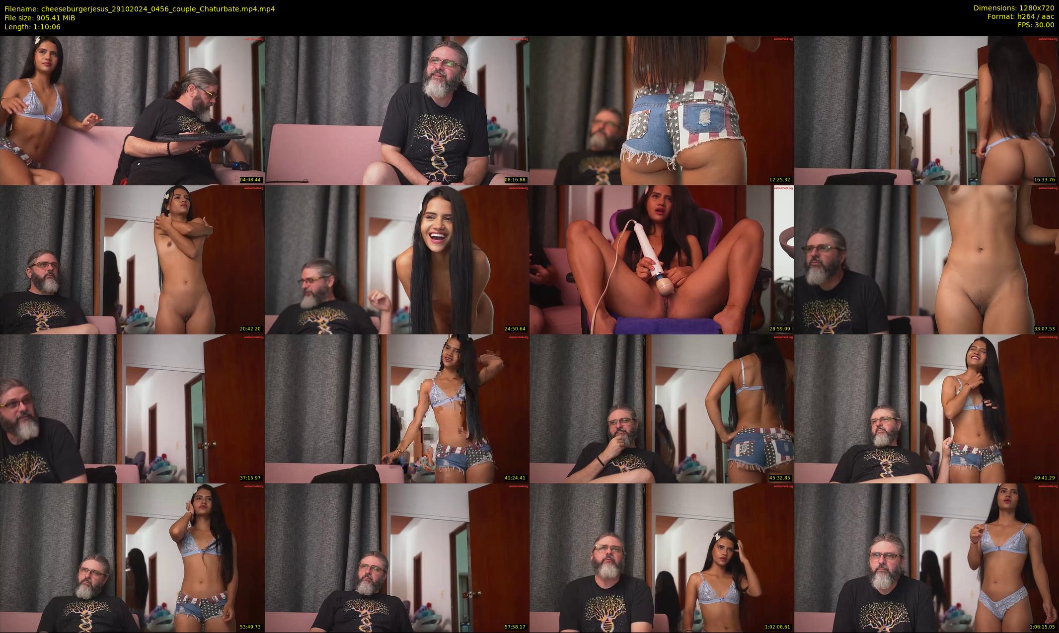 cheeseburgerjesus — 71 minute Chaturbate couple cam show recording, 720p, Oct 29, 2024