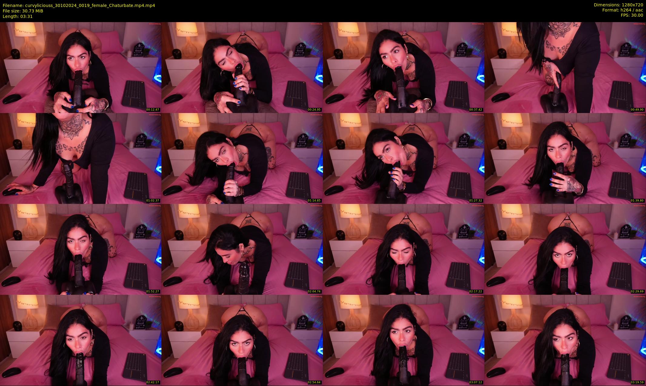 curvyliciouss — 4 minute Chaturbate female cam show recording, 720p, Oct 30, 2024