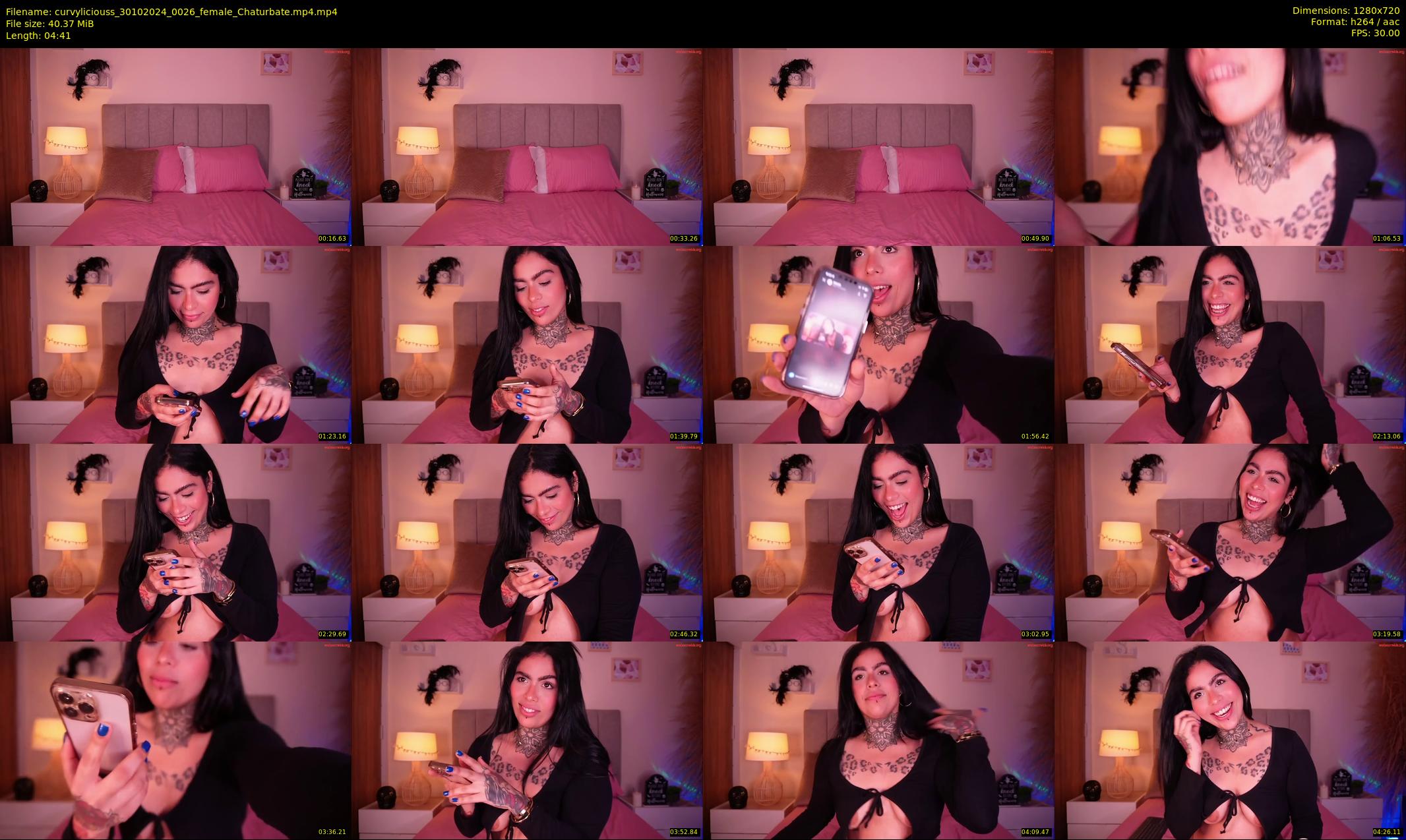 curvyliciouss — 5 minute Chaturbate female cam show recording, 720p, Oct 30, 2024