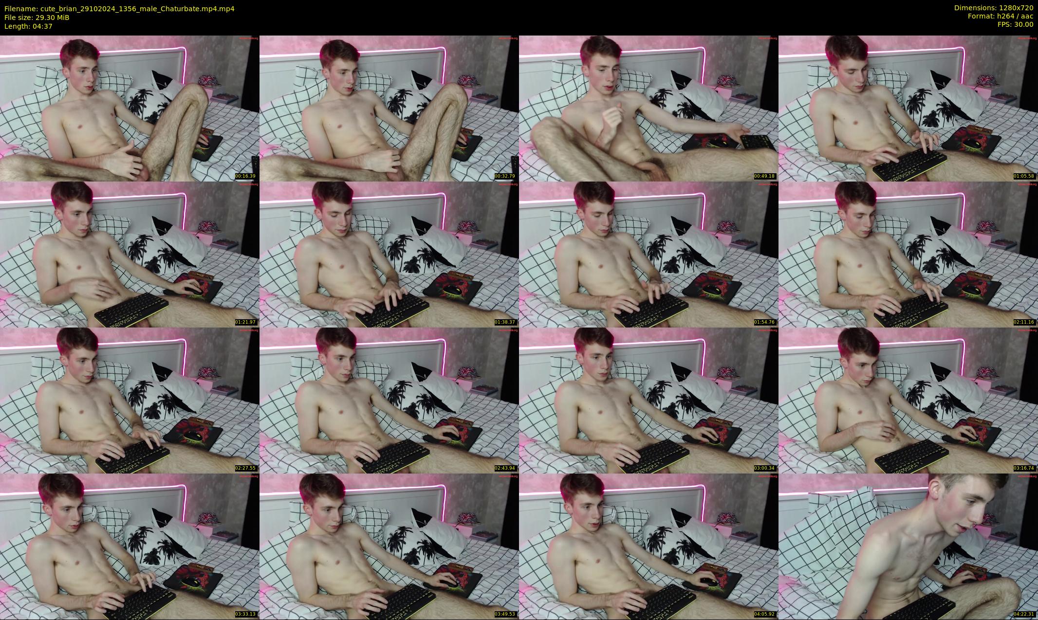cute_brian — 5 minute Chaturbate male cam show recording, 720p, Oct 29, 2024