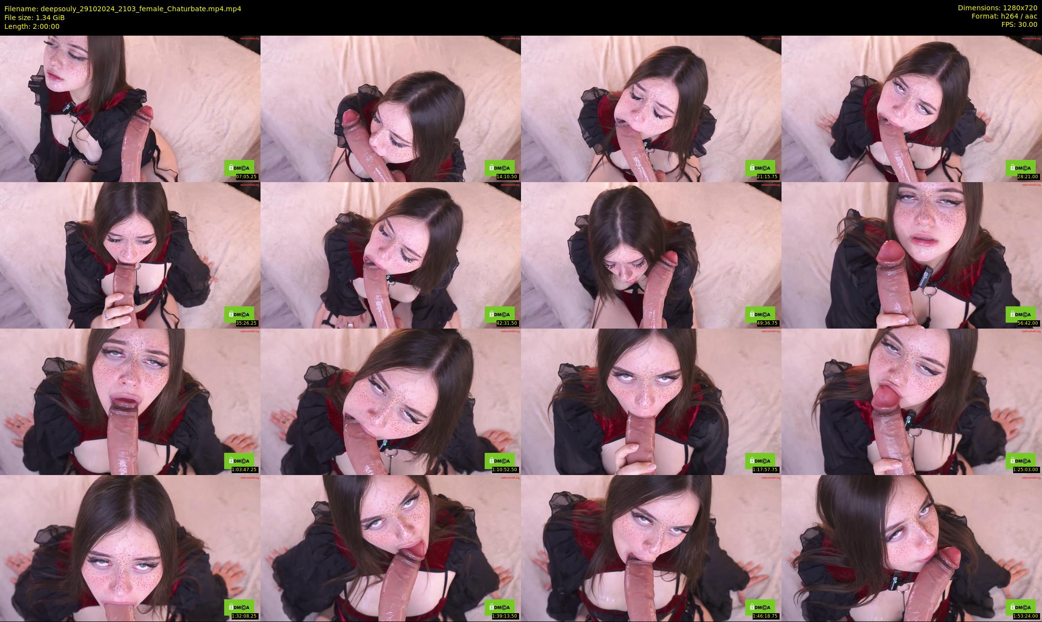 deepsouly — 120 minute Chaturbate female cam show recording, 720p, Oct 29, 2024