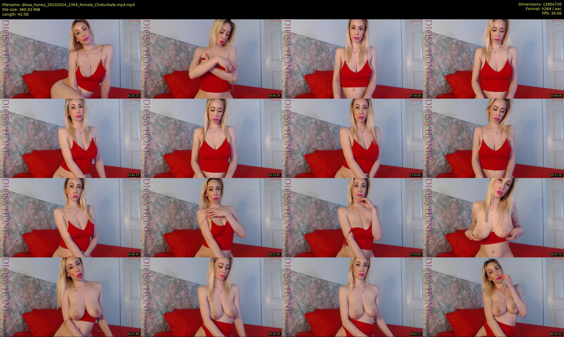 diosa_honey — 43 minute Chaturbate female cam show recording, 720p, Oct 29, 2024