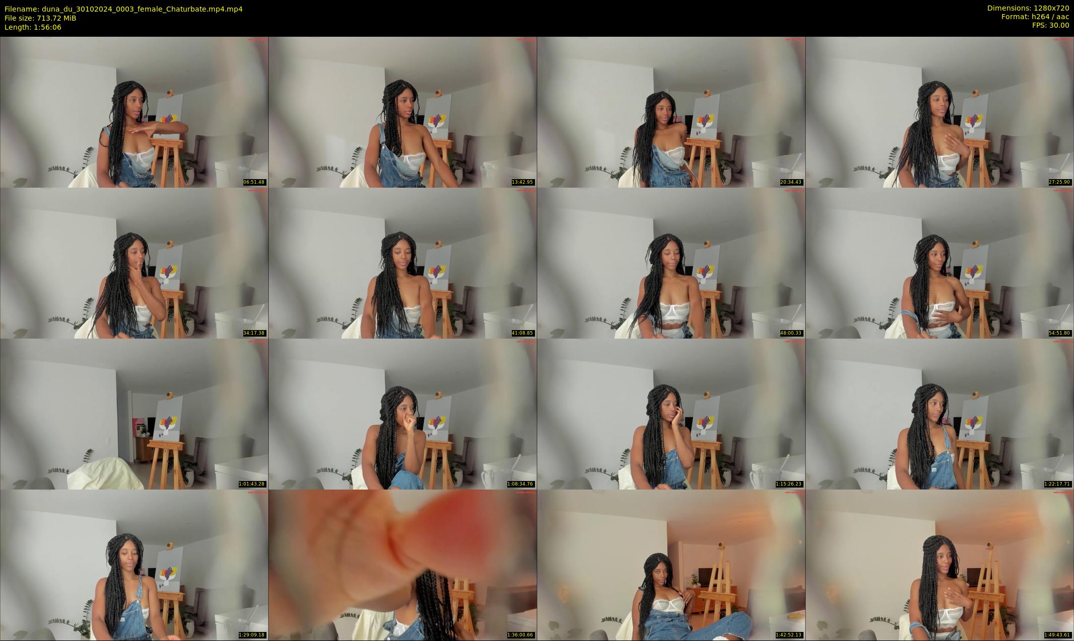 duna_du — 117 minute Chaturbate female cam show recording, 720p, Oct 30, 2024
