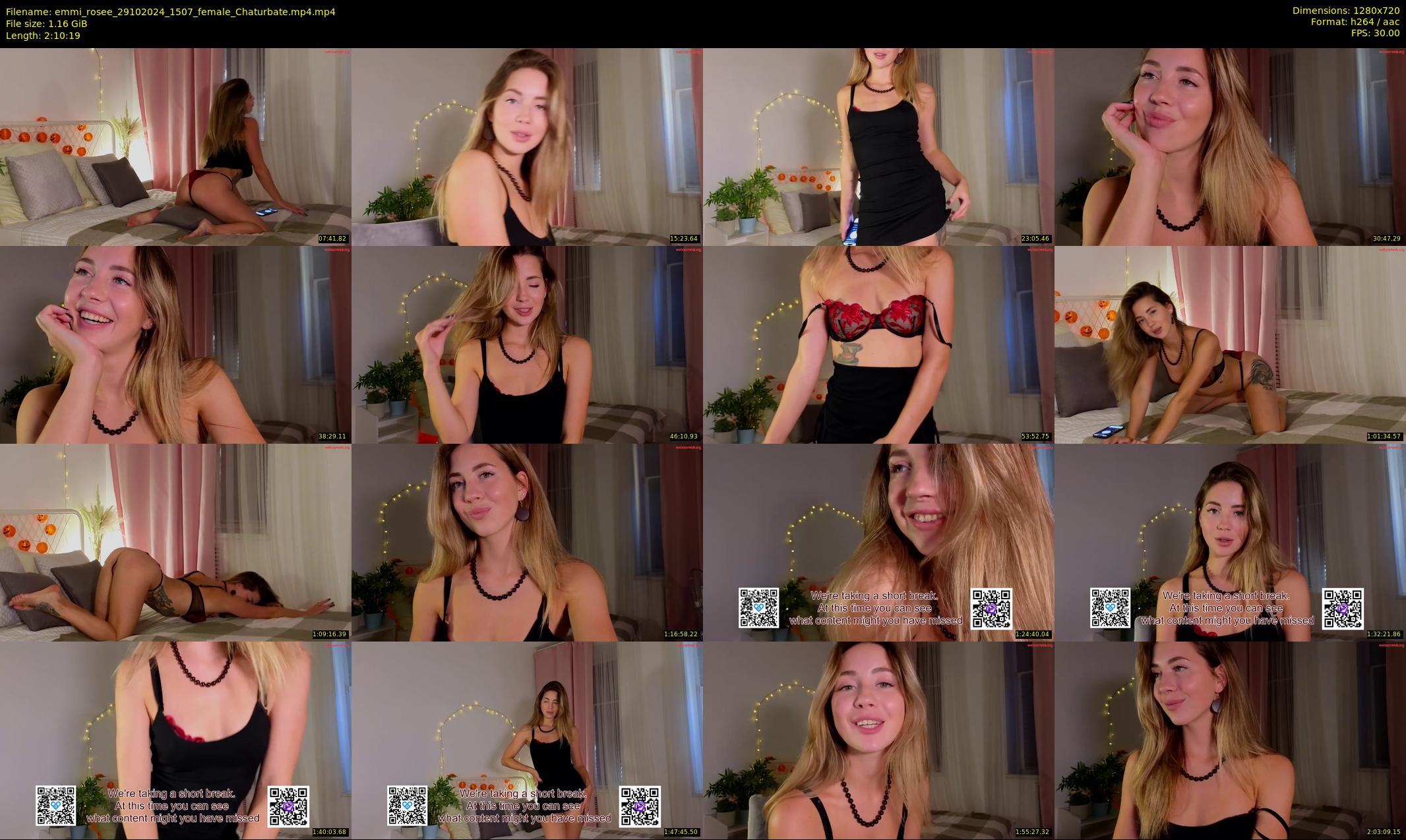 emmi_rosee — 131 minute Chaturbate female cam show recording, 720p, Oct 29, 2024