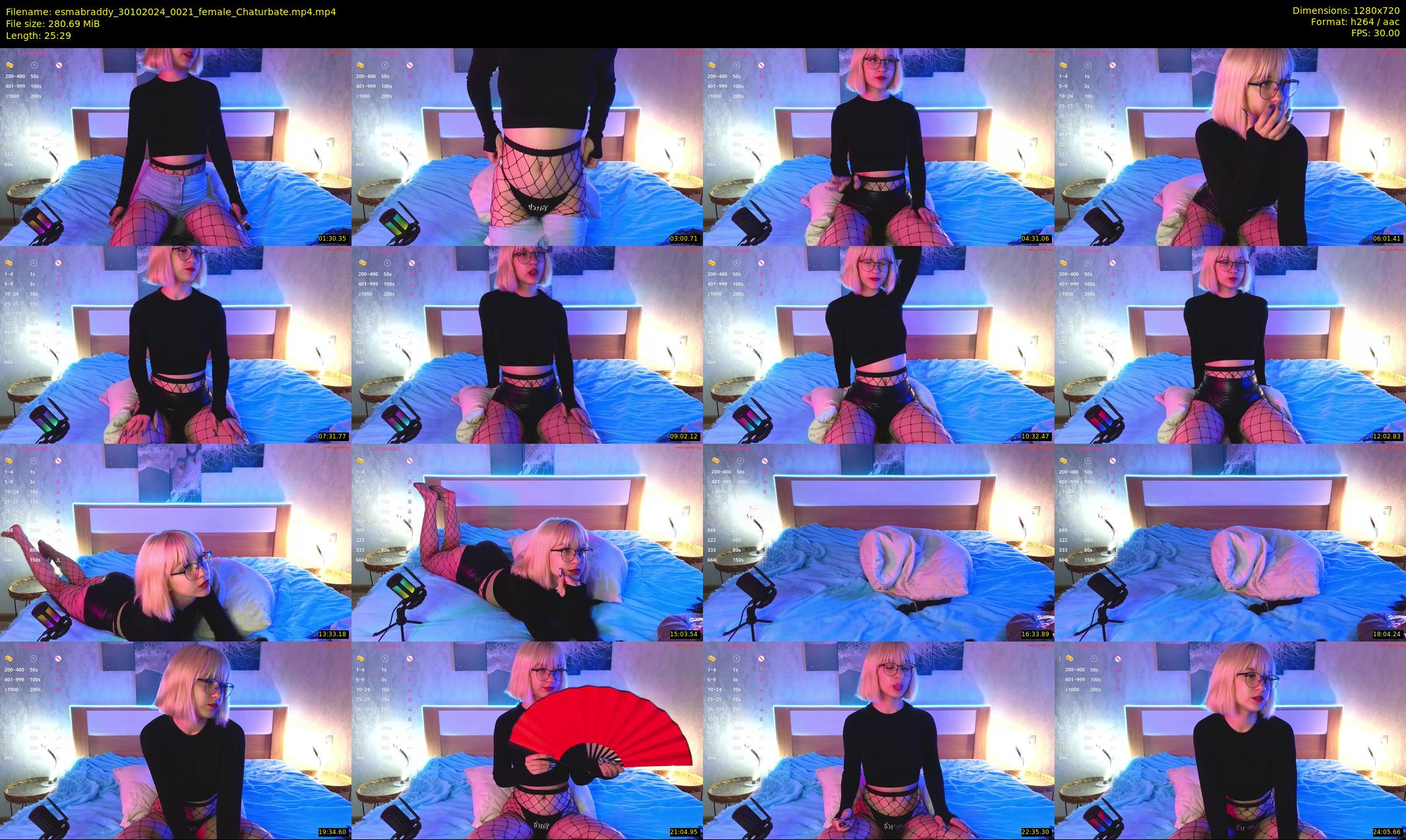esmabraddy — 26 minute Chaturbate female cam show recording, 720p, Oct 30, 2024