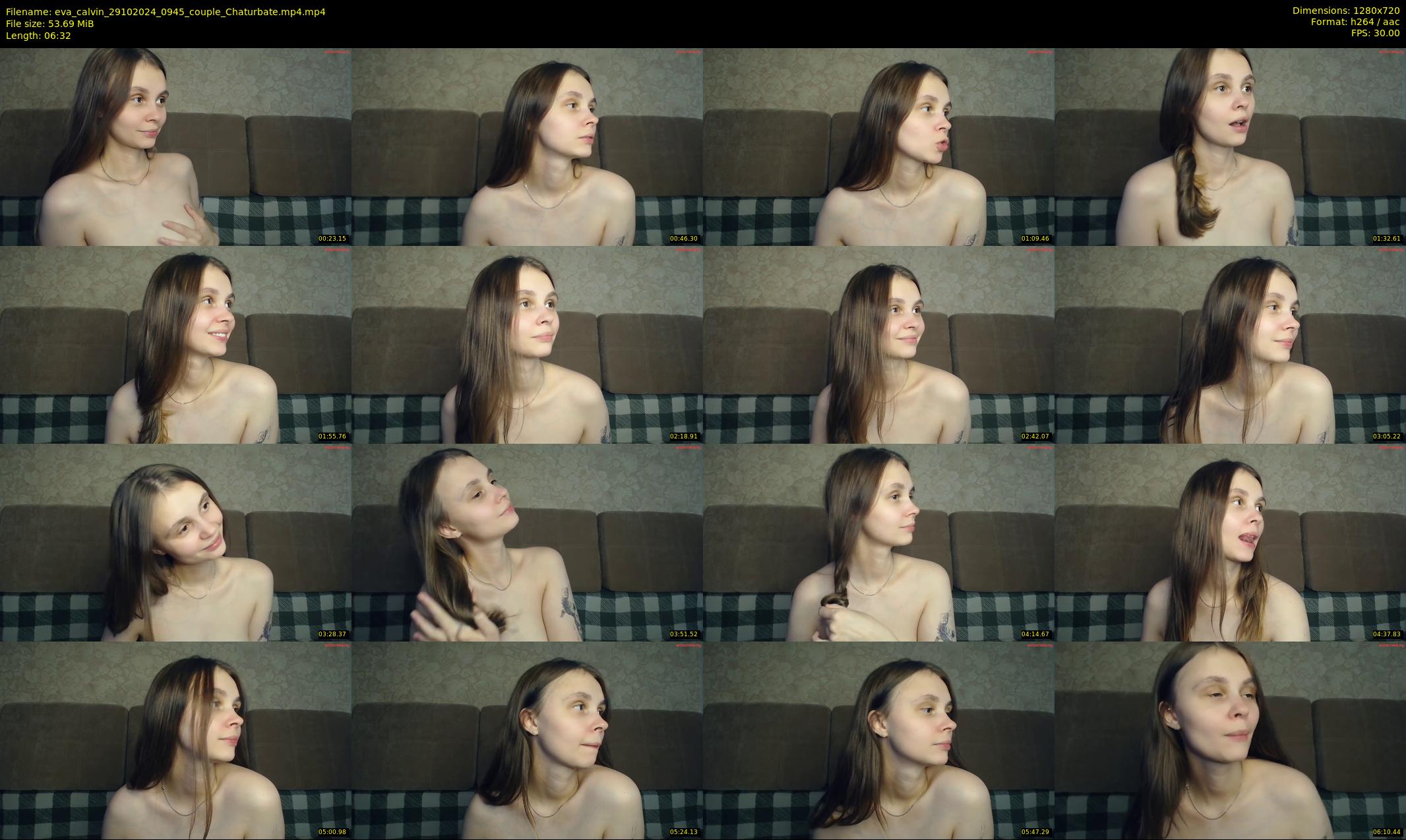 eva_calvin — 7 minute Chaturbate couple cam show recording, 720p, Oct 29, 2024