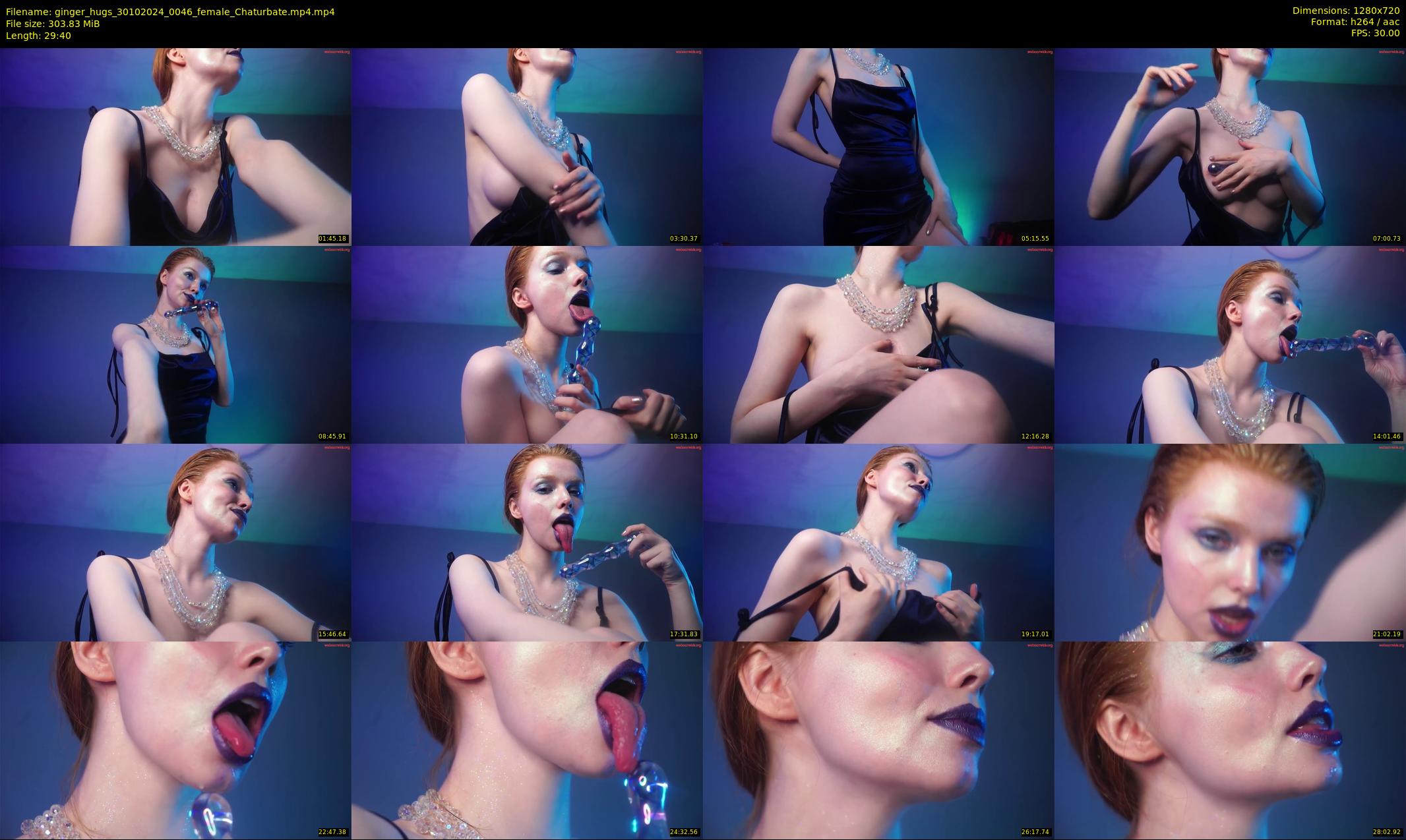 ginger_hugs — 30 minute Chaturbate female cam show recording, 720p, Oct 30, 2024
