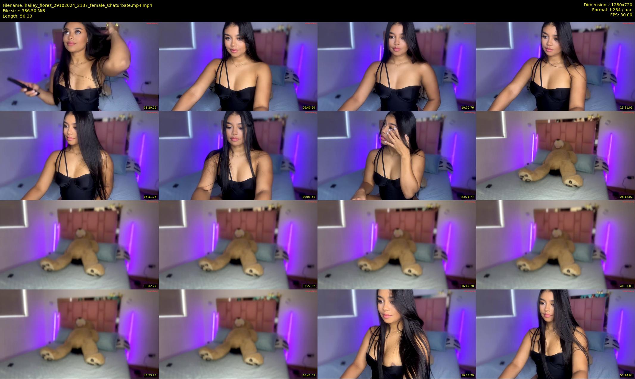 hailey_florez — 57 minute Chaturbate female cam show recording, 720p, Oct 29, 2024