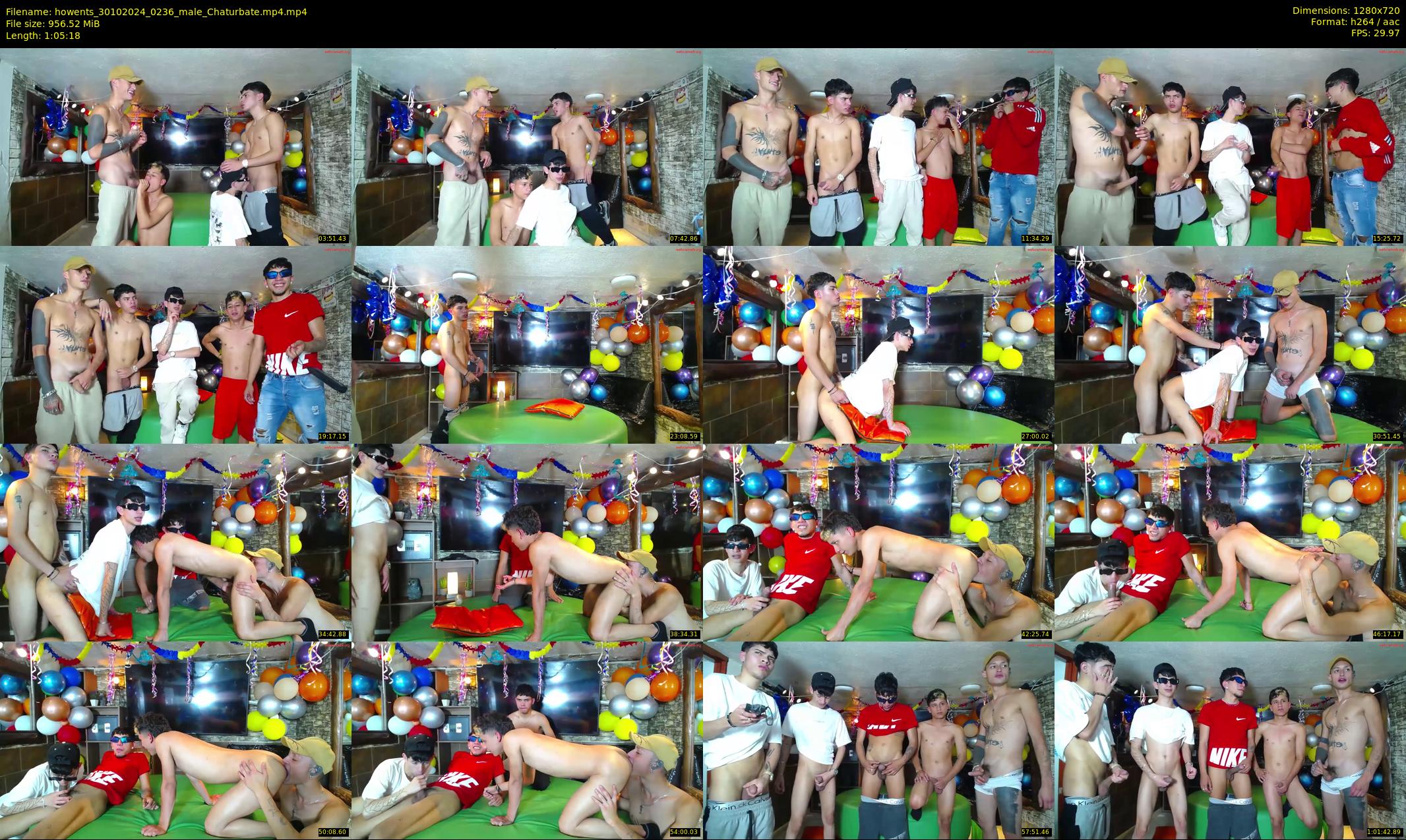 howents — 66 minute Chaturbate male cam show recording, 720p, Oct 30, 2024