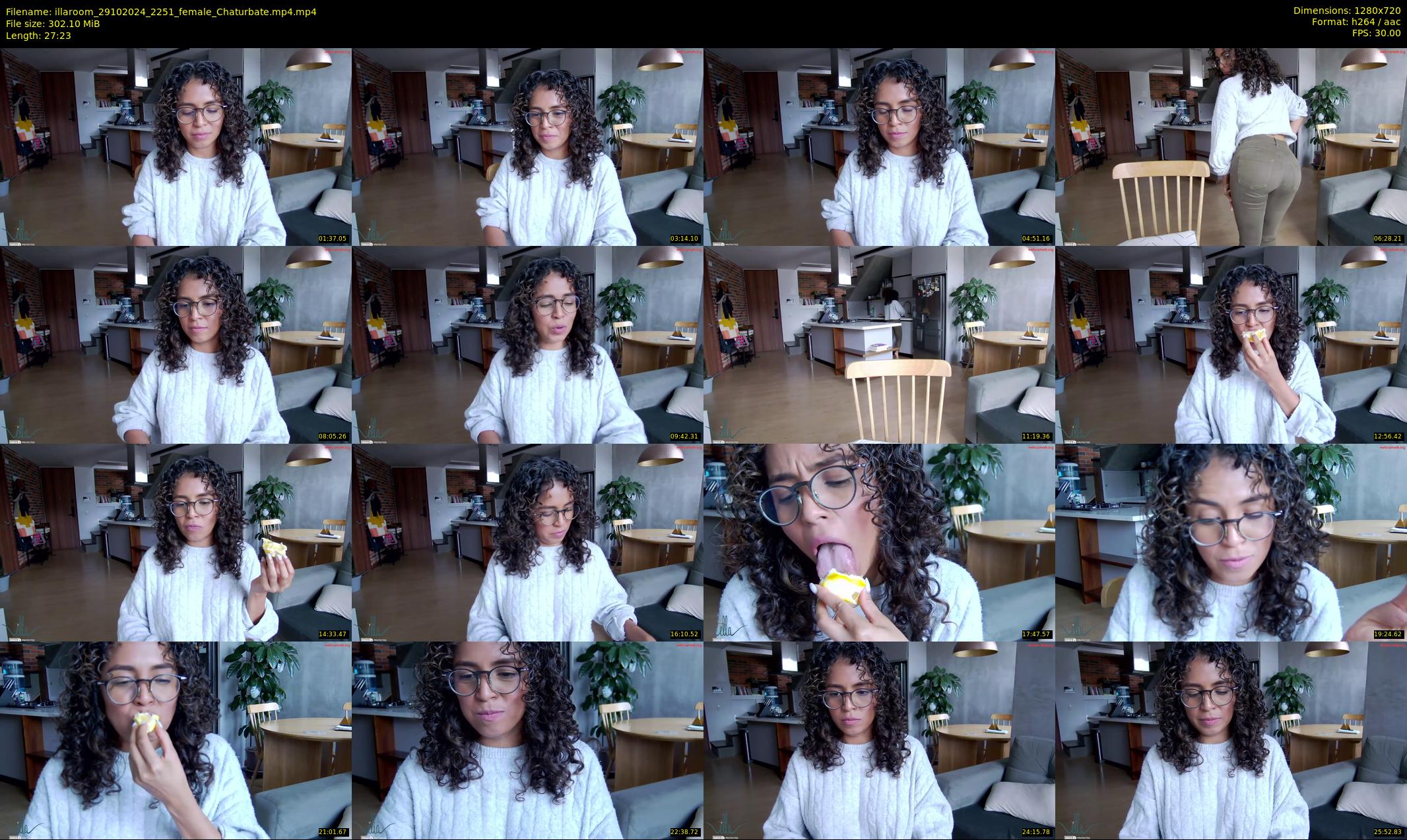 illaroom — 28 minute Chaturbate female cam show recording, 720p, Oct 29, 2024