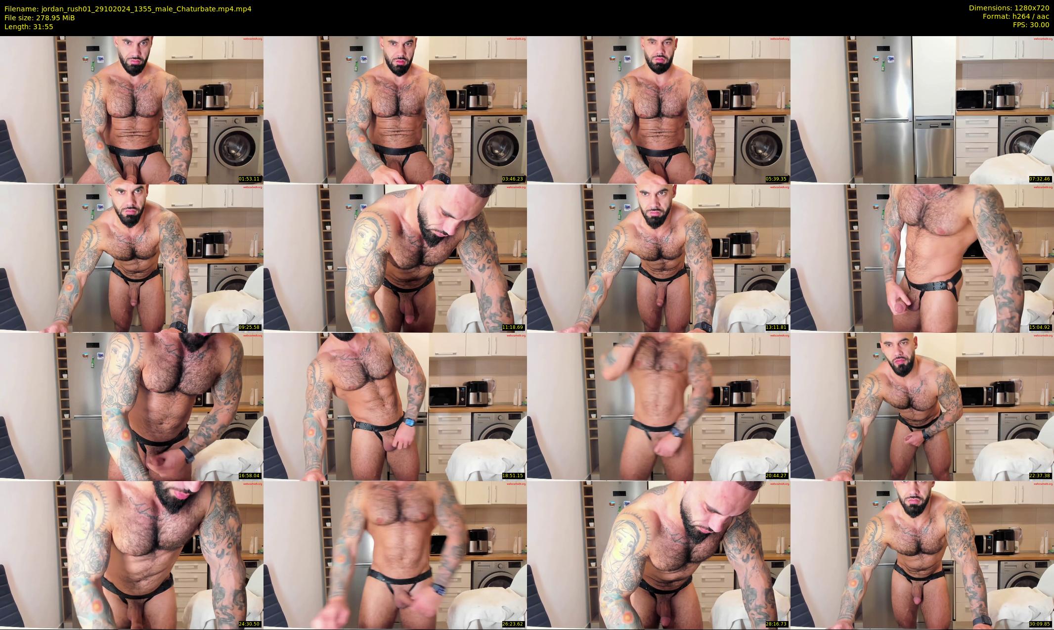jordan_rush01 — 32 minute Chaturbate male cam show recording, 720p, Oct 29, 2024