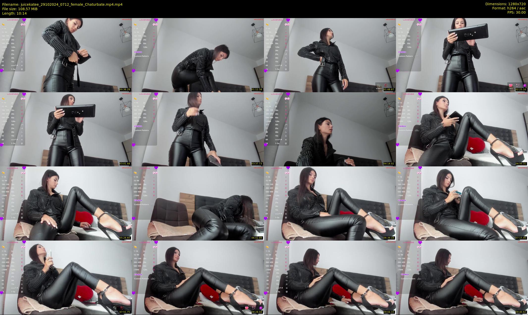 juicekatee — 11 minute Chaturbate female cam show recording, 720p, Oct 29, 2024