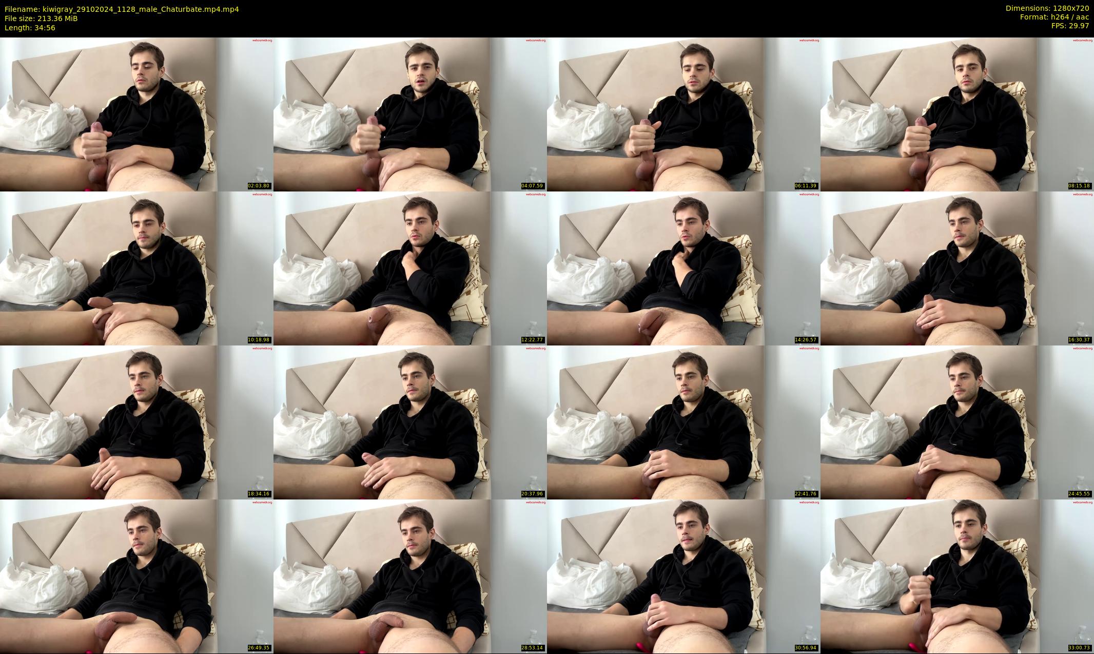 kiwigray — 35 minute Chaturbate male cam show recording, 720p, Oct 29, 2024