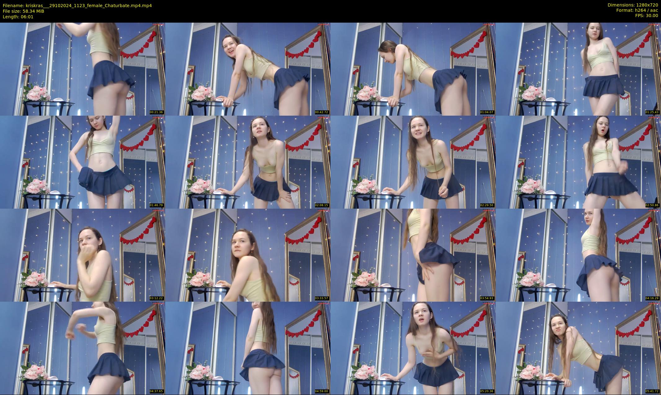 kriskras__ — 7 minute Chaturbate female cam show recording, 720p, Oct 29, 2024