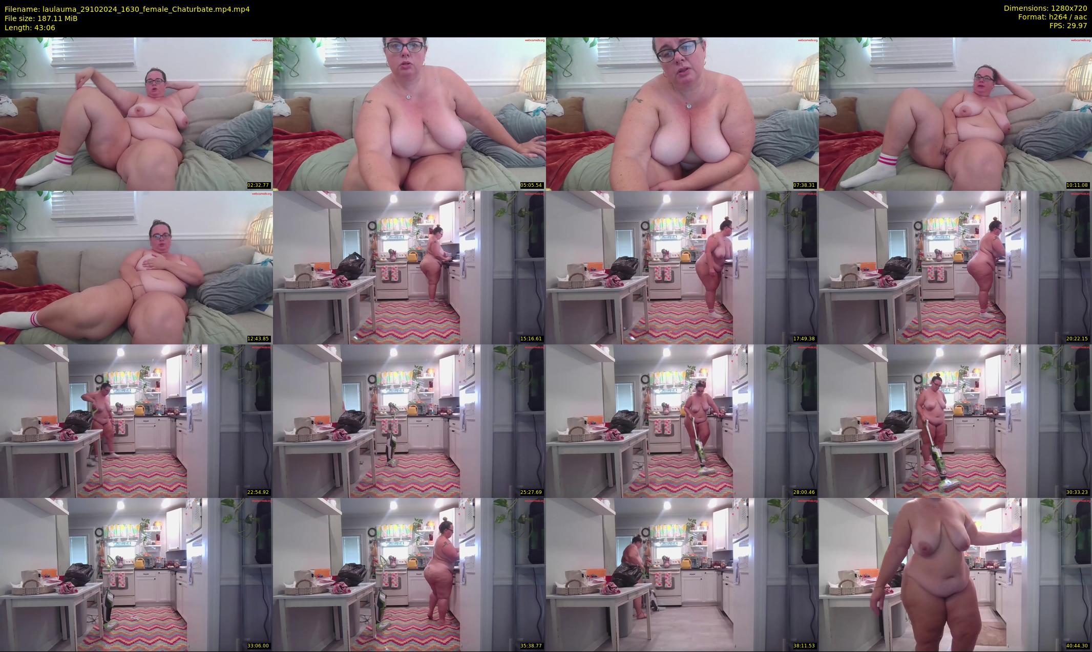 laulauma — 44 minute Chaturbate female cam show recording, 720p, Oct 29, 2024