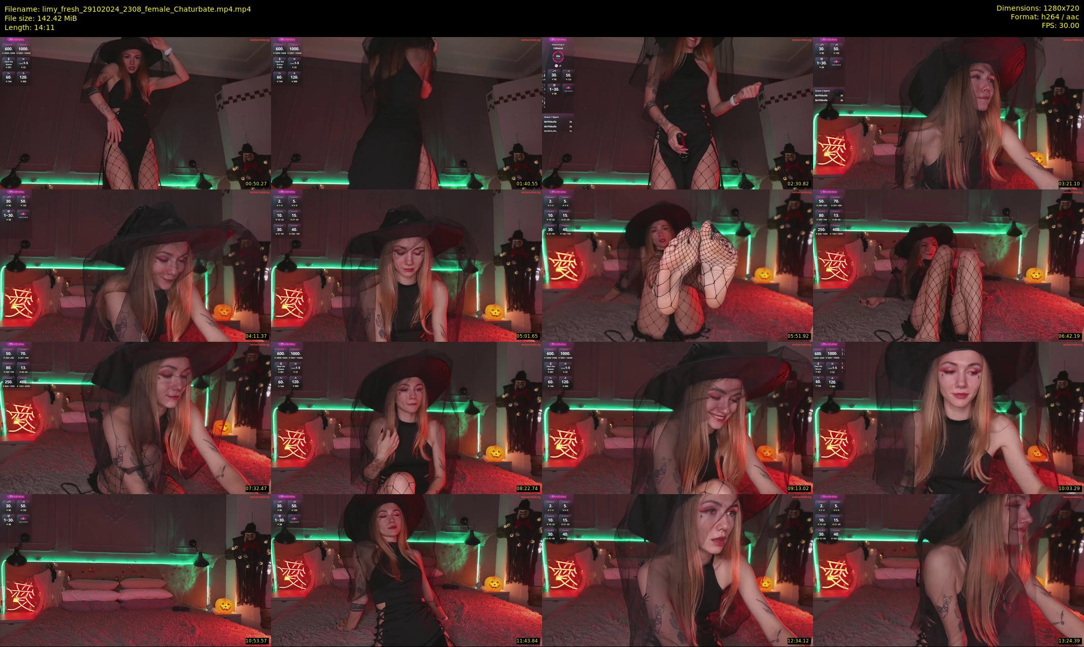 limy_fresh — 15 minute Chaturbate female cam show recording, 720p, Oct 29, 2024