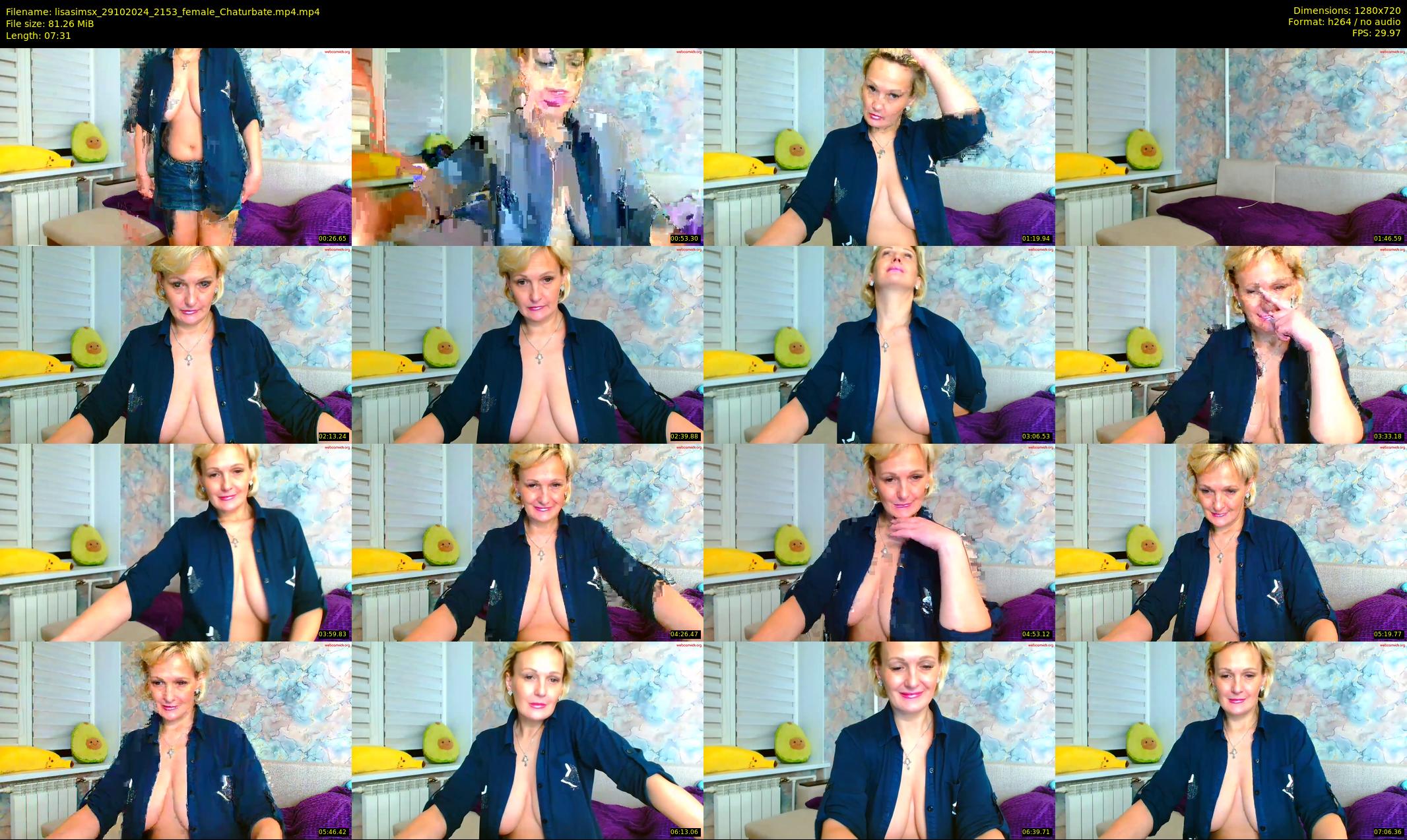 lisasimsx — 8 minute Chaturbate female cam show recording, 720p, Oct 29, 2024