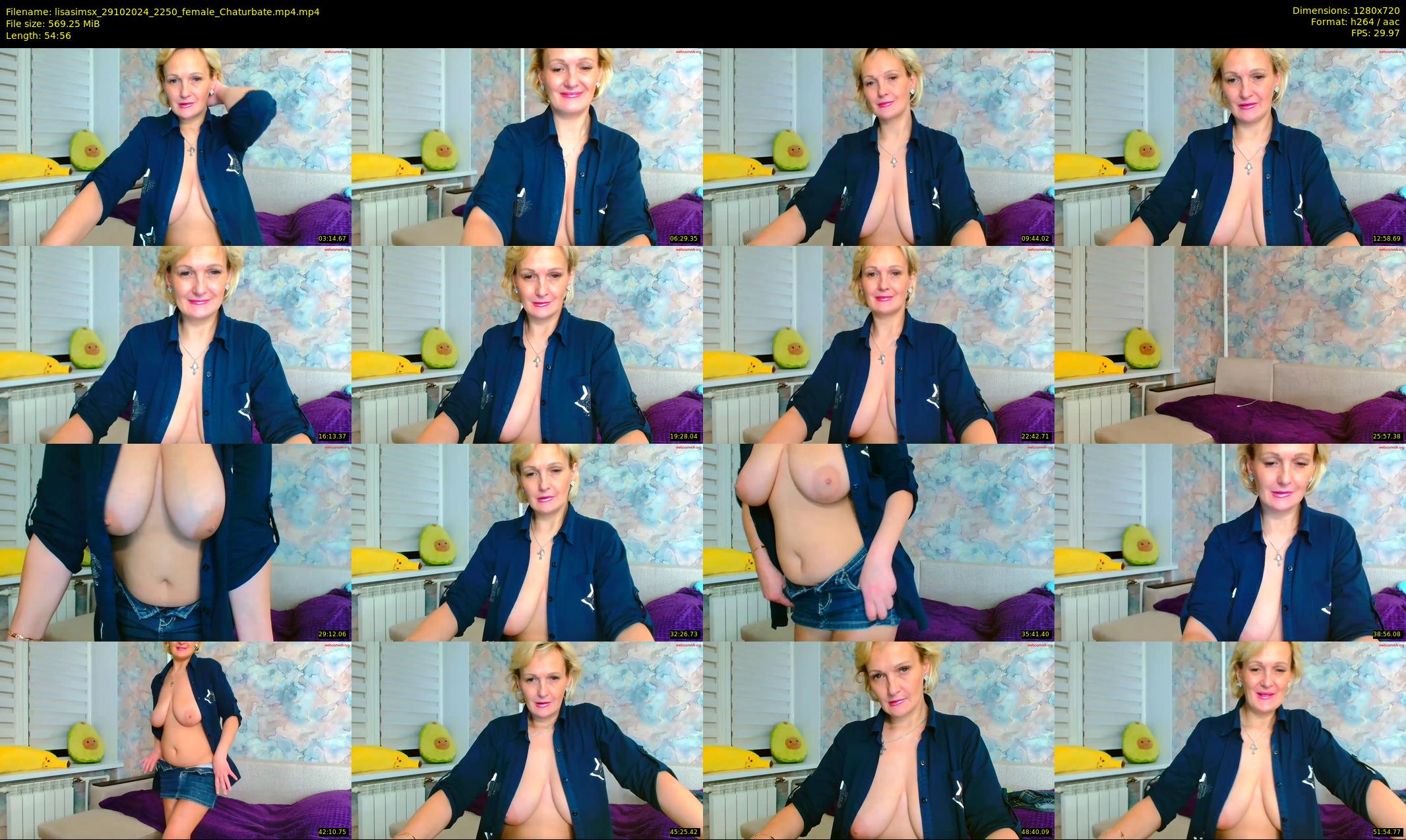 lisasimsx — 55 minute Chaturbate female cam show recording, 720p, Oct 29, 2024