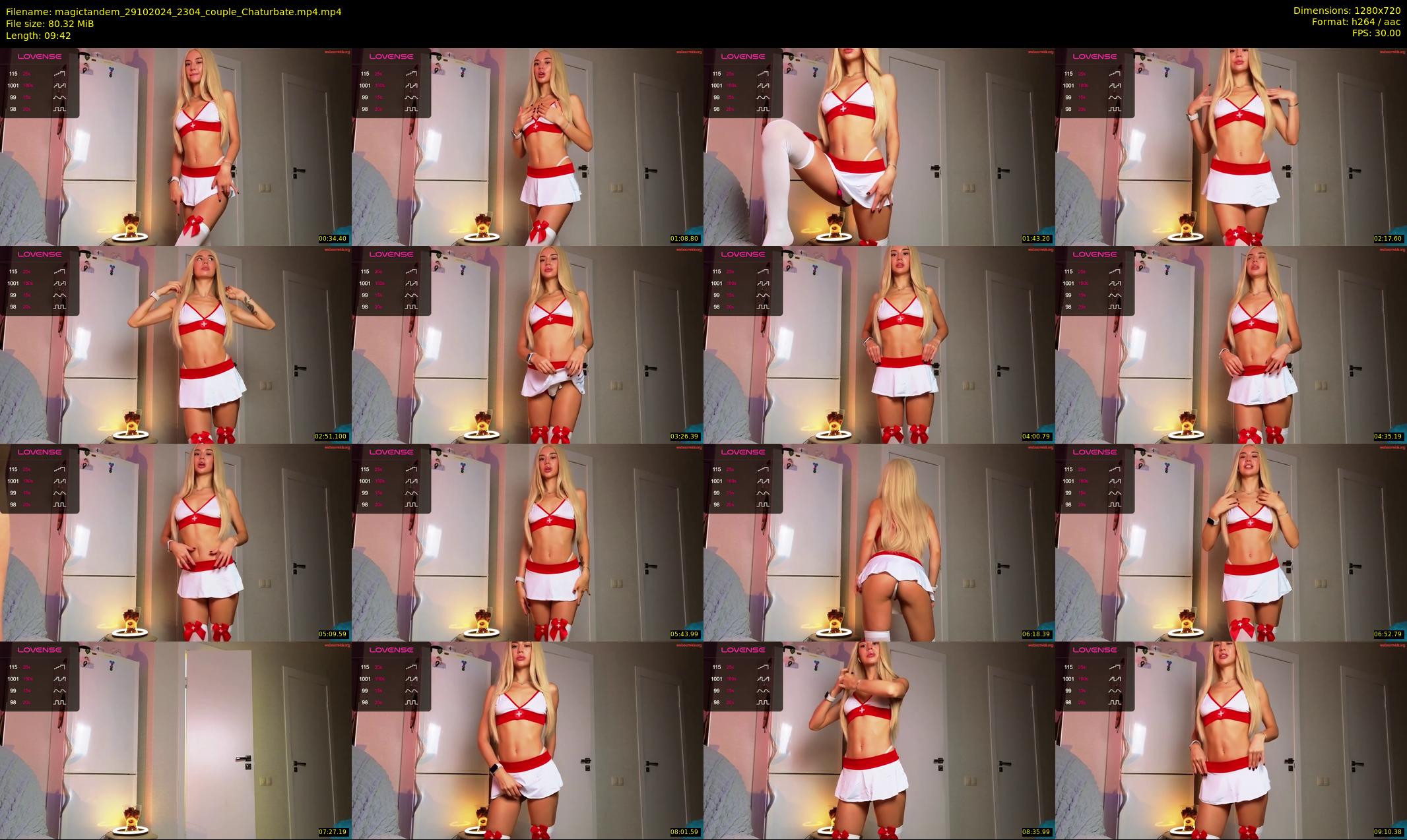 magictandem — 10 minute Chaturbate couple cam show recording, 720p, Oct 29, 2024