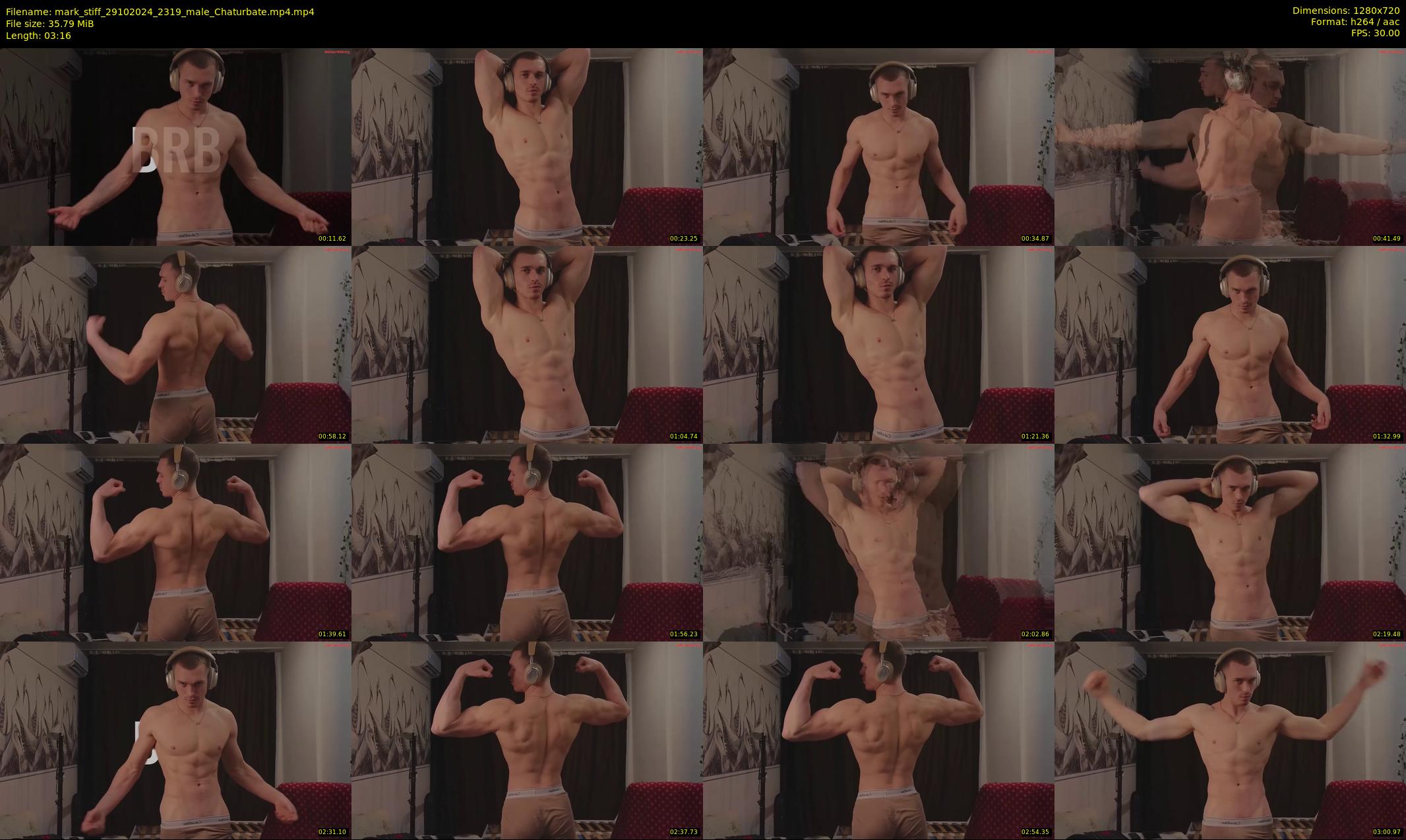 mark_stiff — 4 minute Chaturbate male cam show recording, 720p, Oct 29, 2024