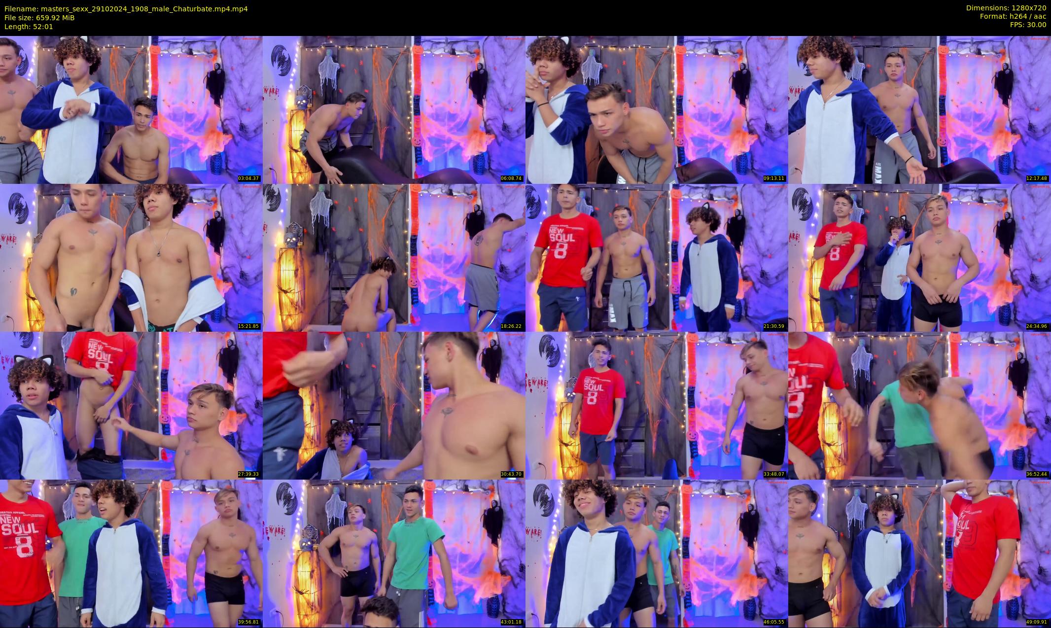 masters_sexx — 53 minute Chaturbate male cam show recording, 720p, Oct 29, 2024