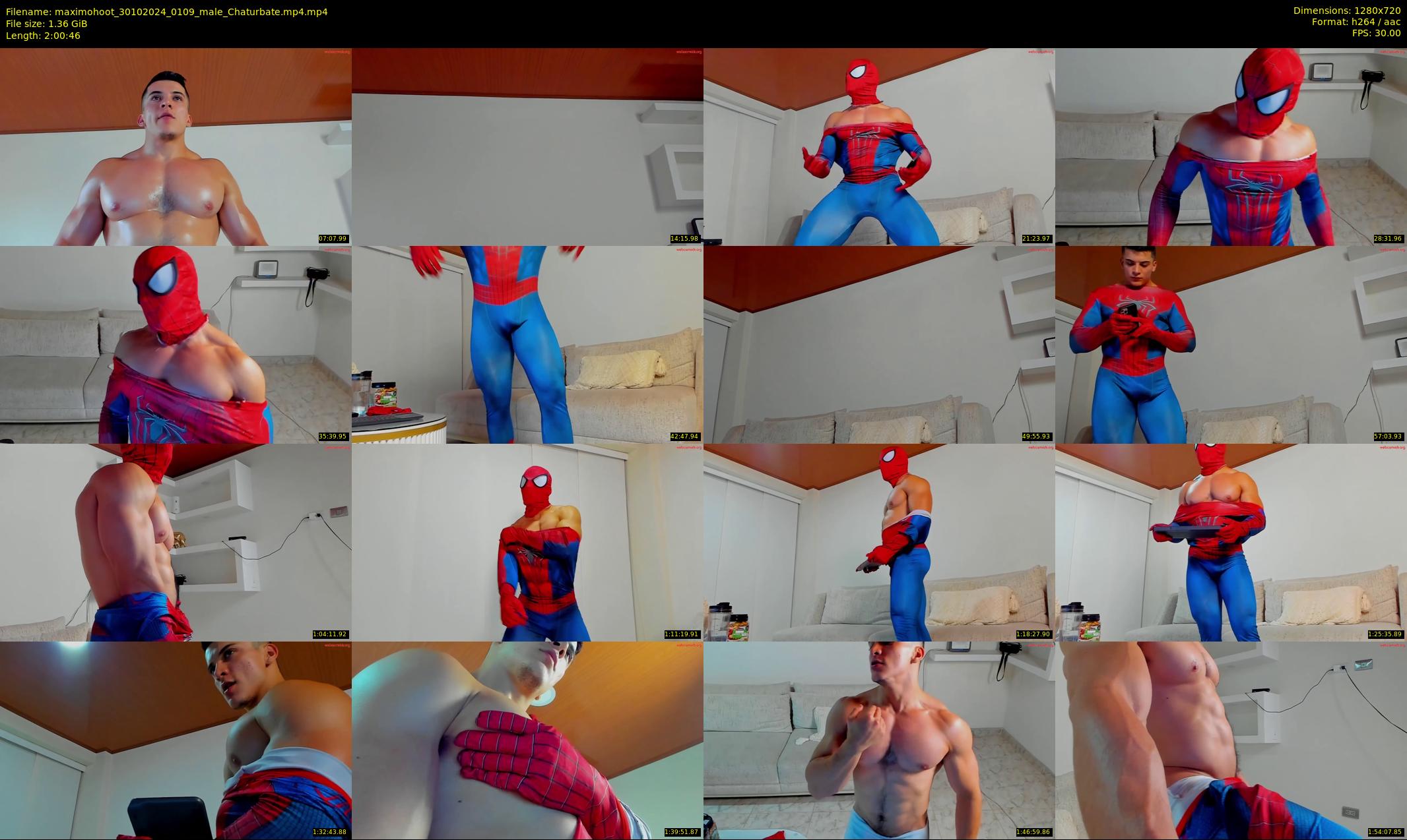 maximohoot — 121 minute Chaturbate male cam show recording, 720p, Oct 30, 2024