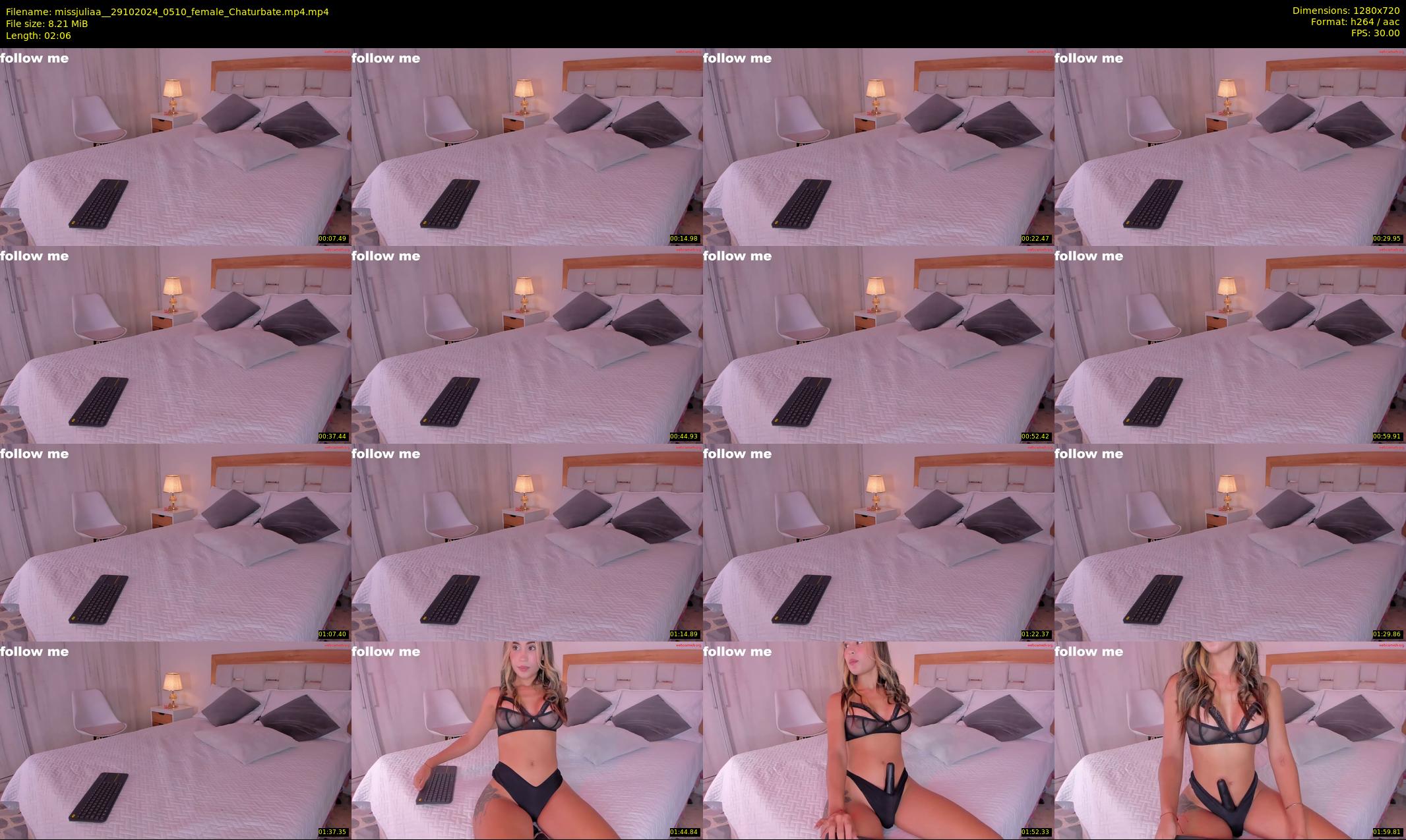 missjuliaa_ — 3 minute Chaturbate female cam show recording, 720p, Oct 29, 2024