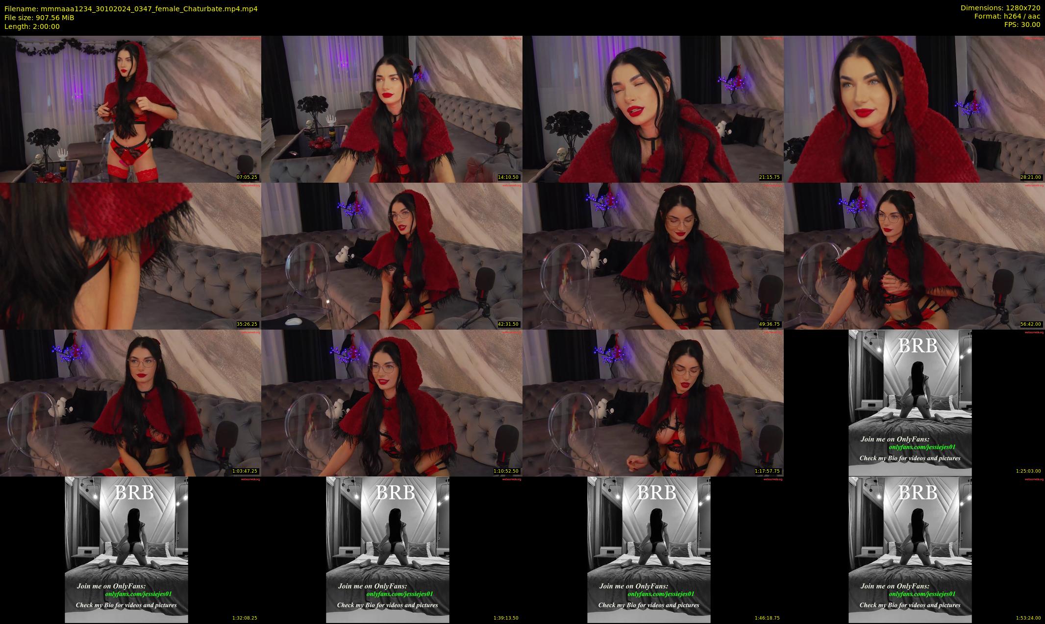 mmmaaa1234 — 120 minute Chaturbate female cam show recording, 720p, Oct 30, 2024
