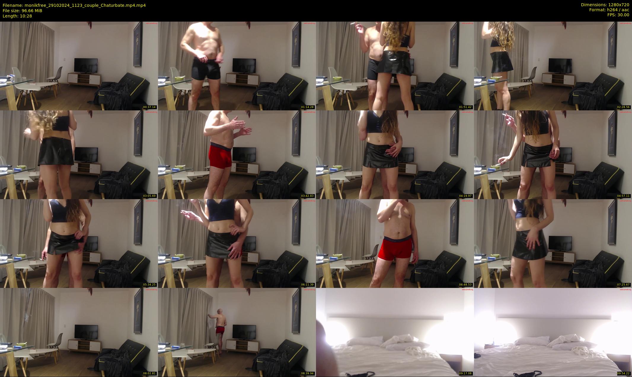 monikfree — 11 minute Chaturbate couple cam show recording, 720p, Oct 29, 2024