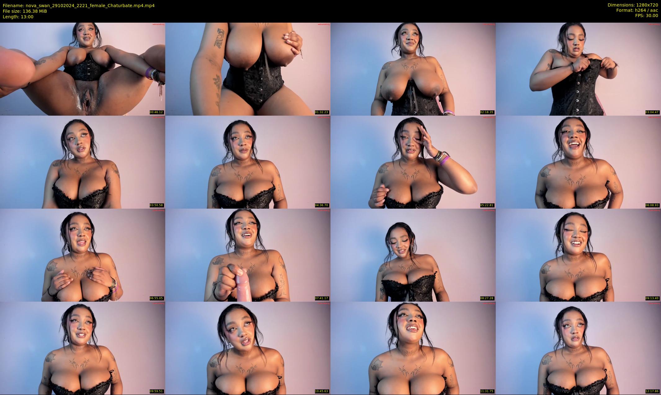 nova_swan — 13 minute Chaturbate female cam show recording, 720p, Oct 29, 2024