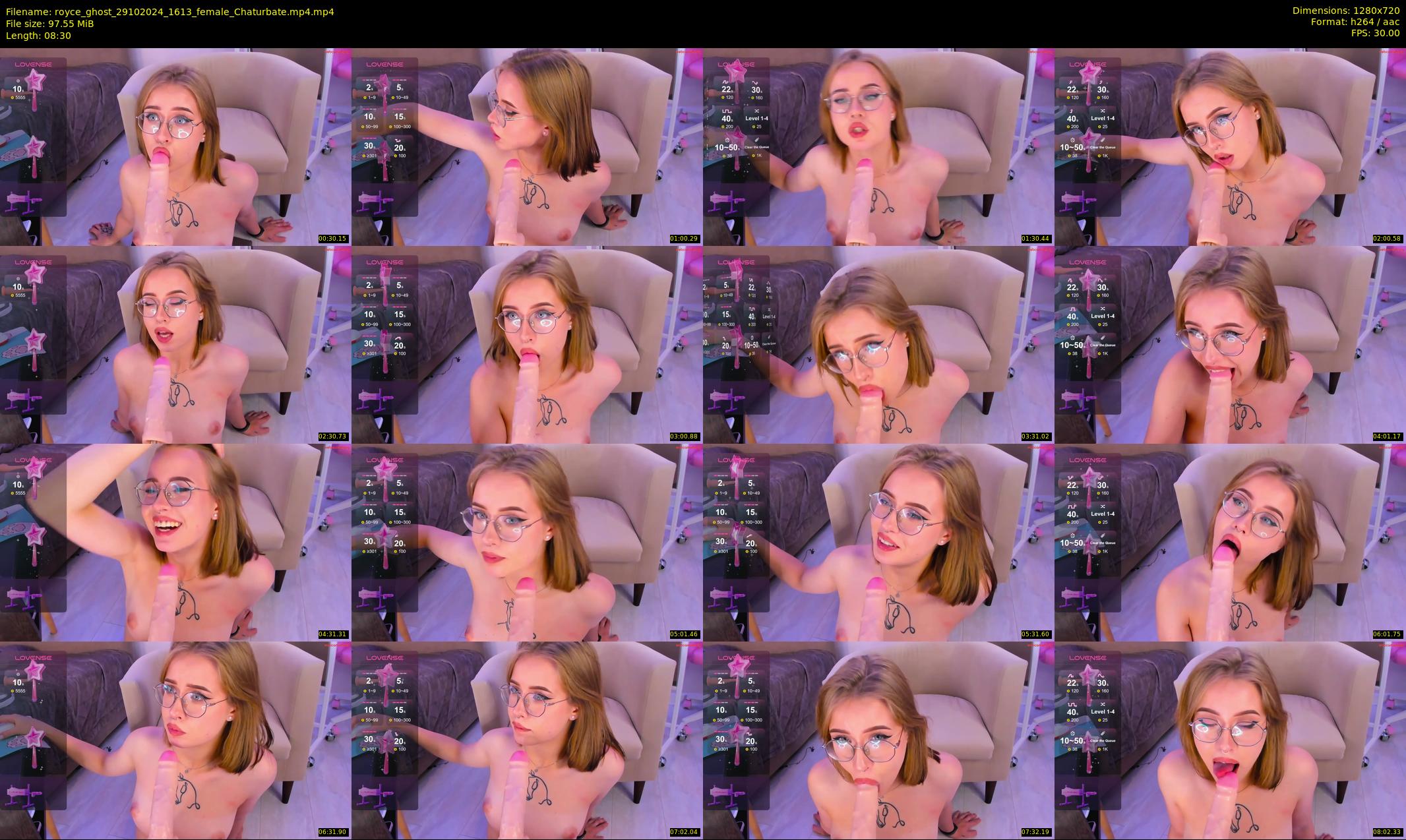 royce_ghost — 9 minute Chaturbate female cam show recording, 720p, Oct 29, 2024
