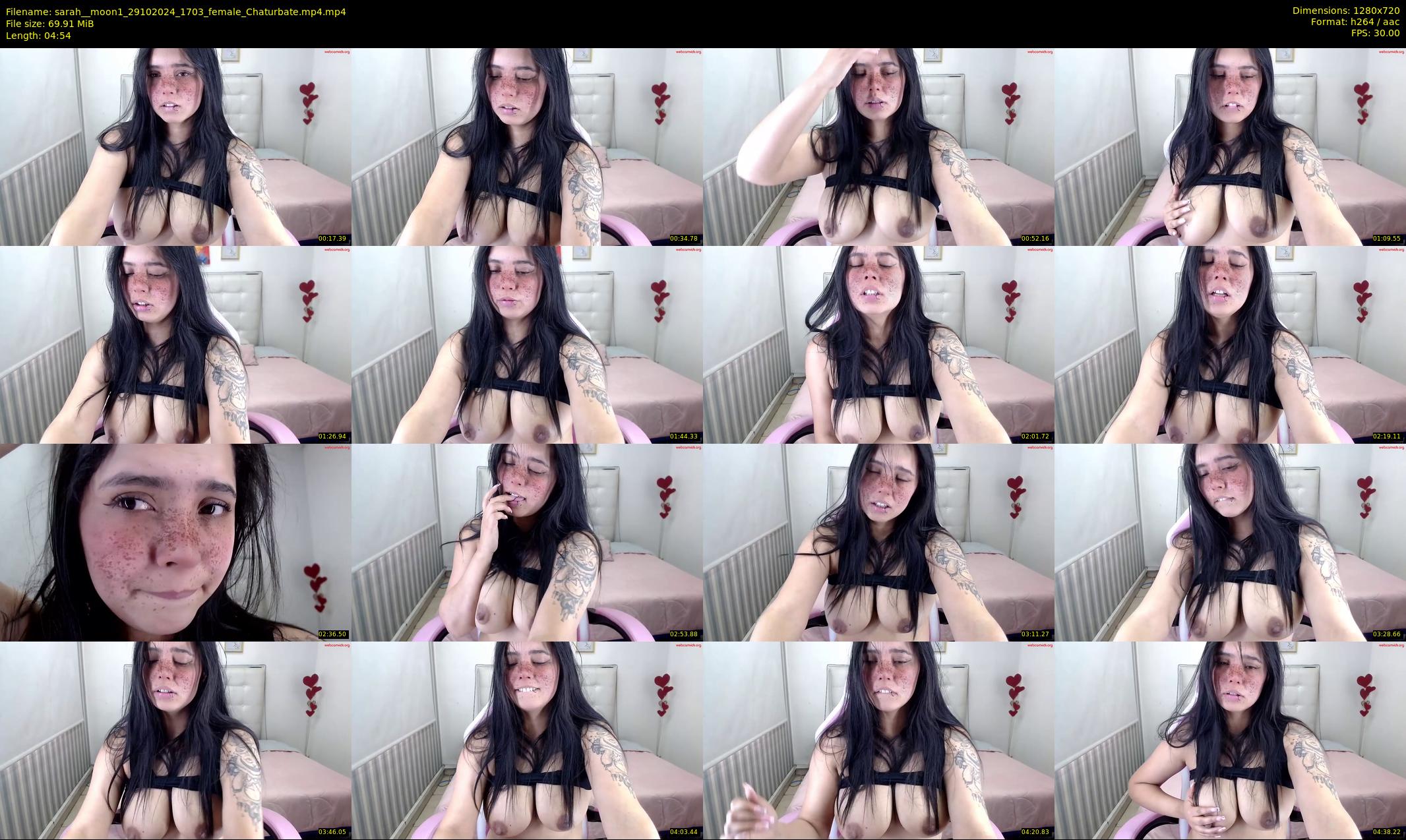 sarah__moon1 — 5 minute Chaturbate female cam show recording, 720p, Oct 29, 2024