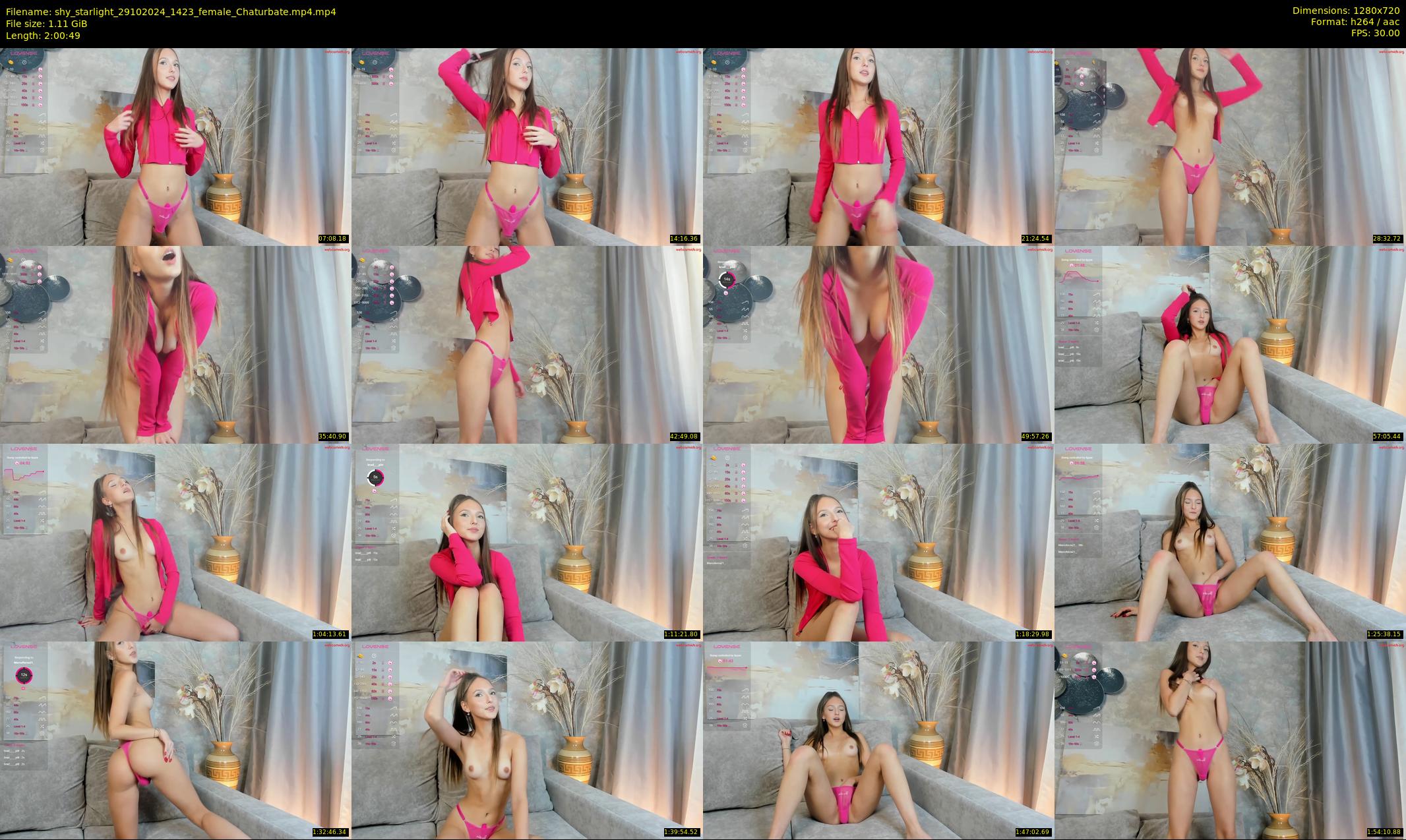 shy_starlight — 121 minute Chaturbate female cam show recording, 720p, Oct 29, 2024