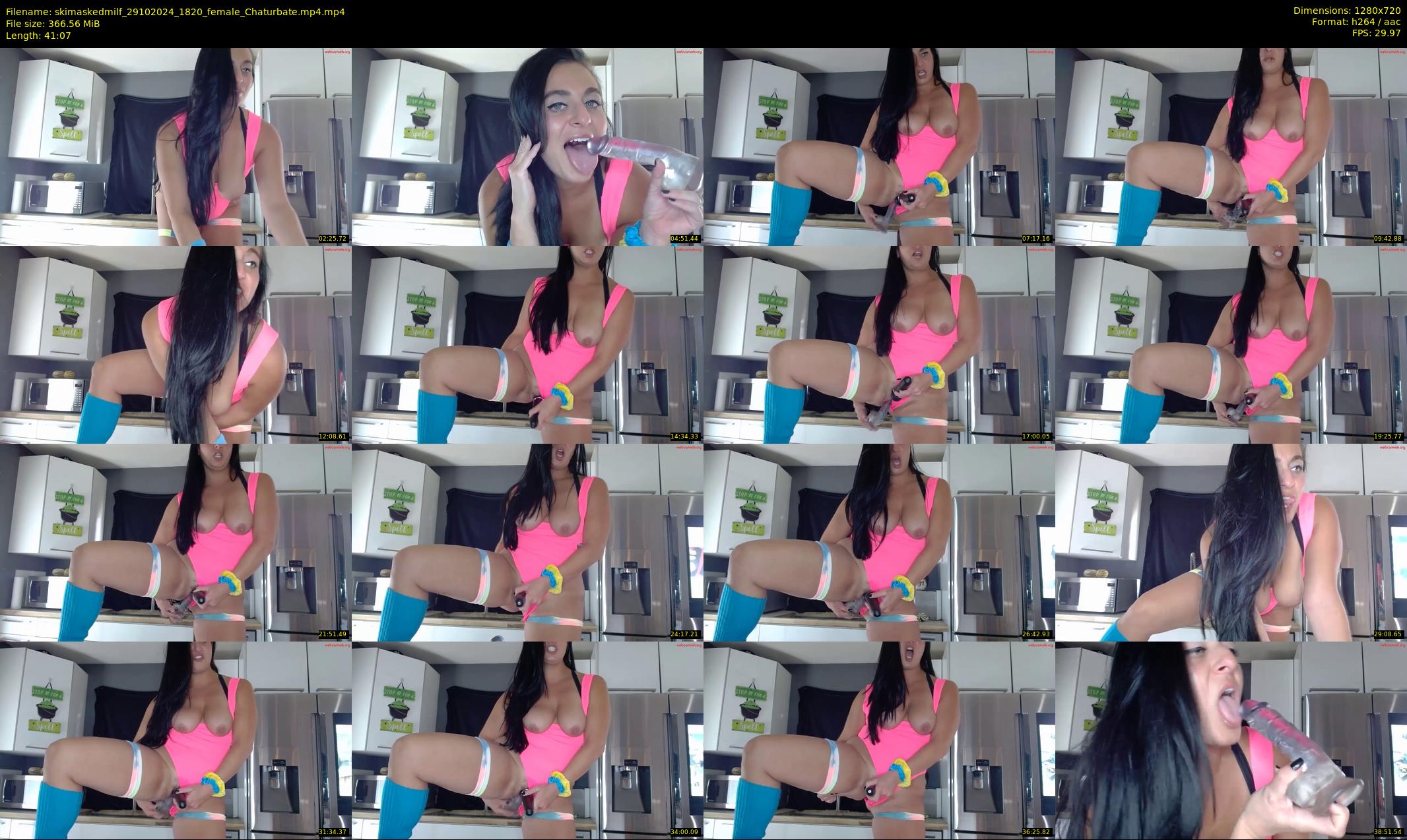 skimaskedmilf — 42 minute Chaturbate female cam show recording, 720p, Oct 29, 2024
