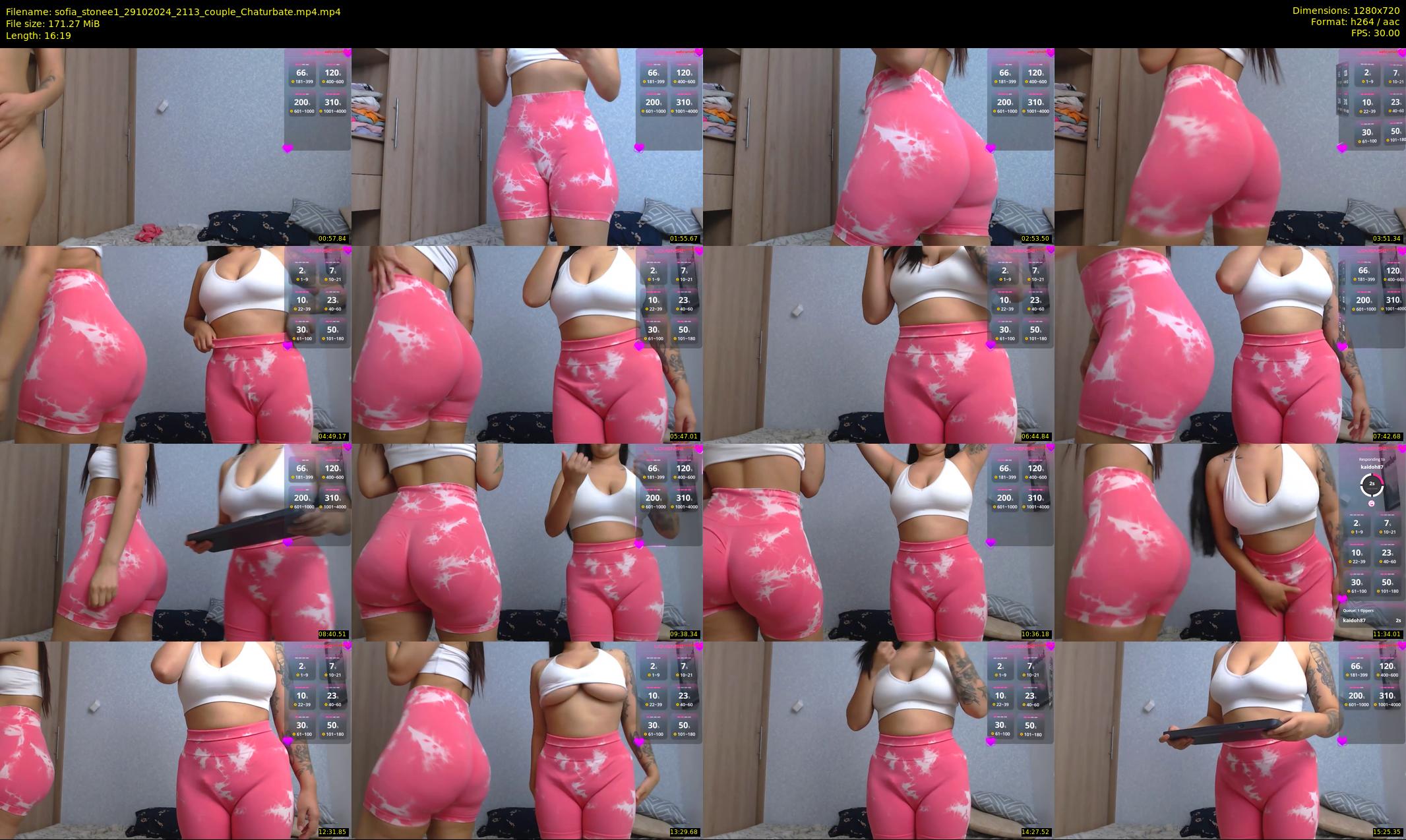 sofia_stonee1 — 17 minute Chaturbate female cam show recording, 720p, Oct 29, 2024