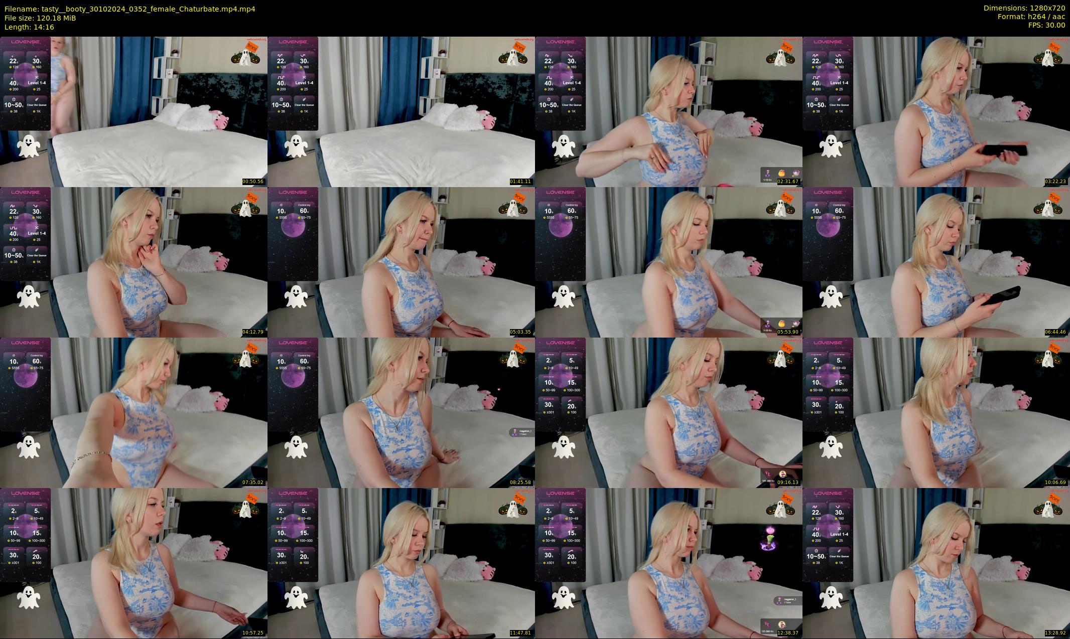 tasty__booty — 15 minute Chaturbate female cam show recording, 720p, Oct 30, 2024
