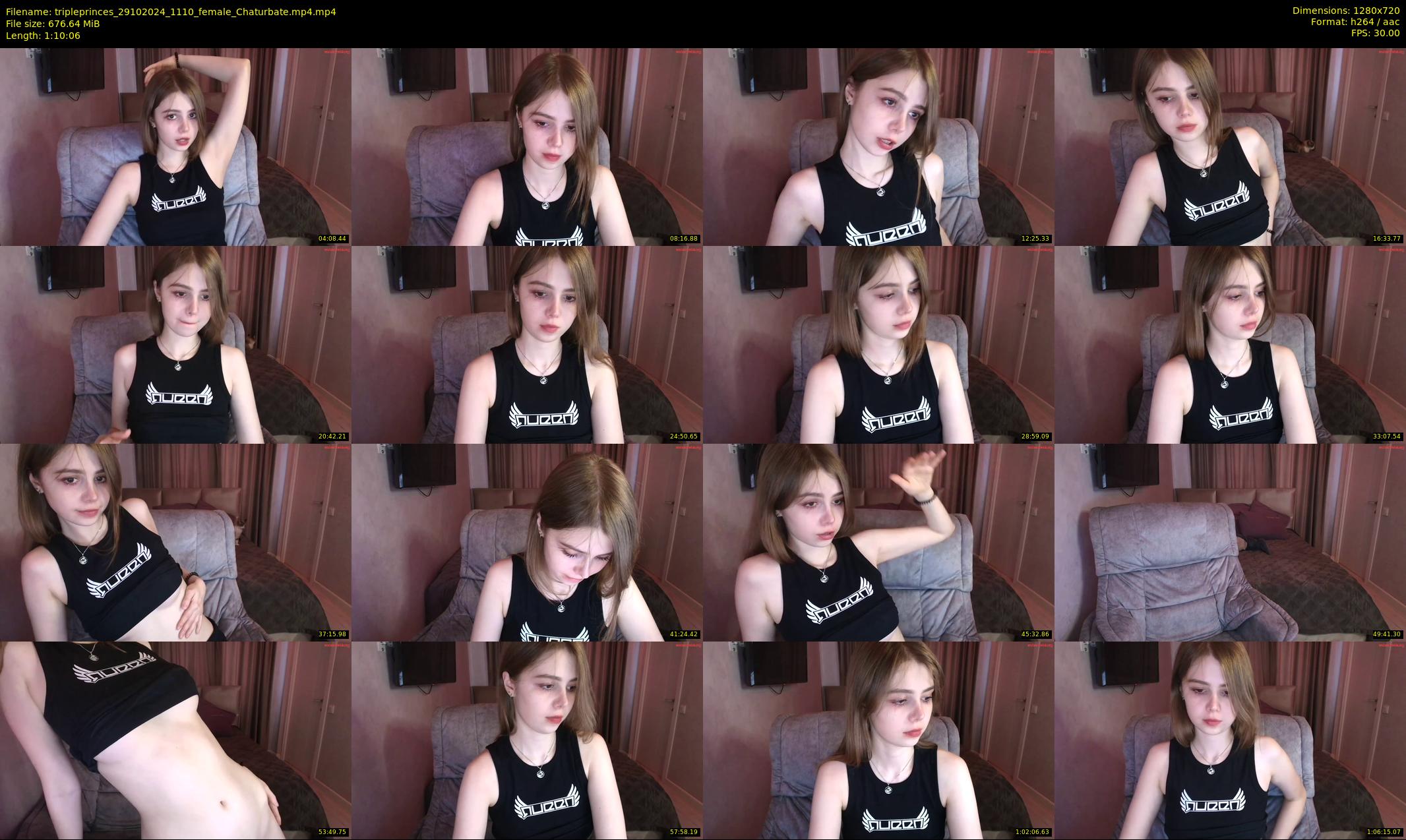 tripleprinces — 71 minute Chaturbate female cam show recording, 720p, Oct 29, 2024