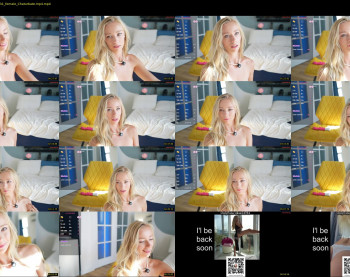 vika54784 — 8 minute Chaturbate female cam show recording, 720p, Oct 29, 2024
