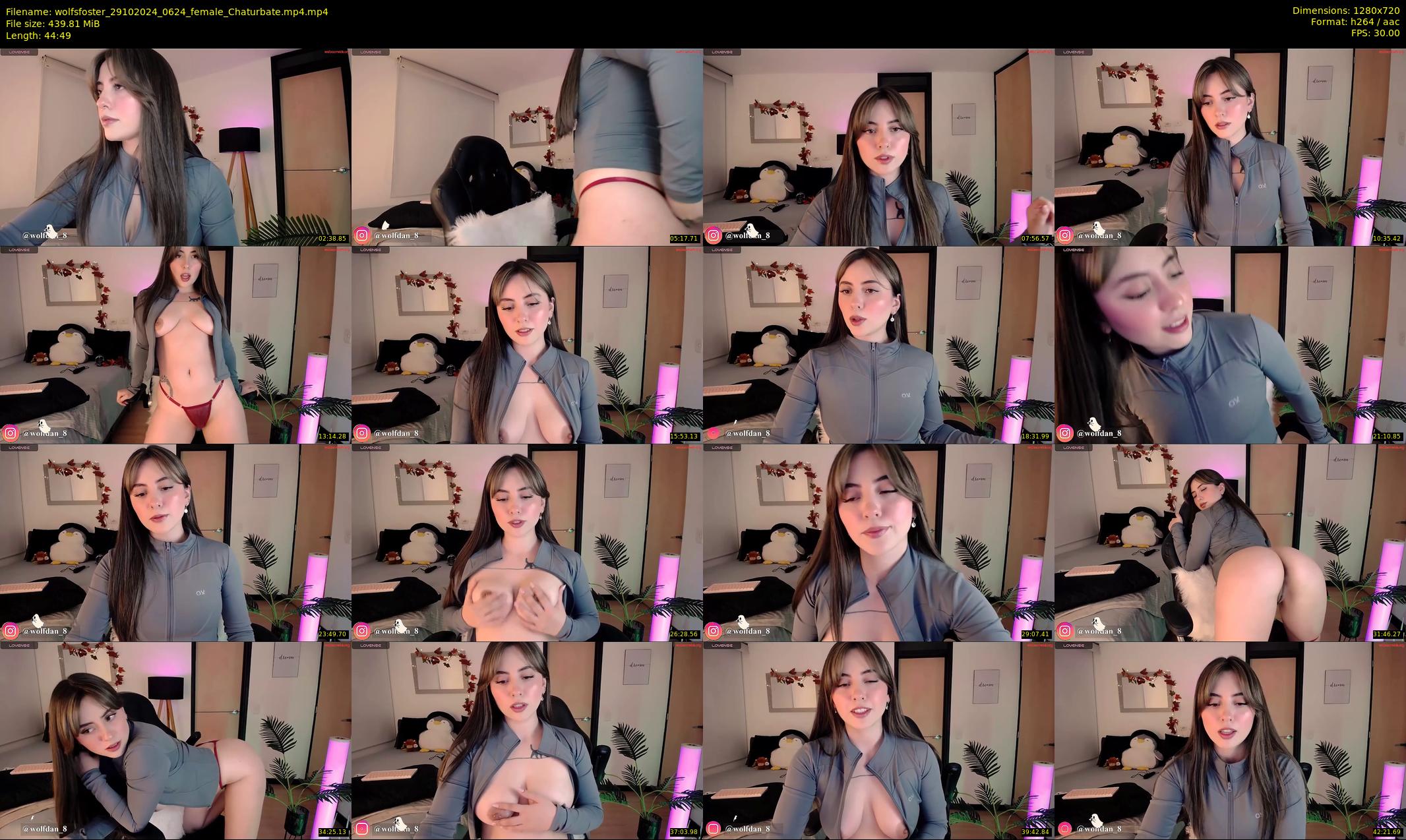 wolfsfoster — 45 minute Chaturbate couple cam show recording, 720p, Oct 29, 2024